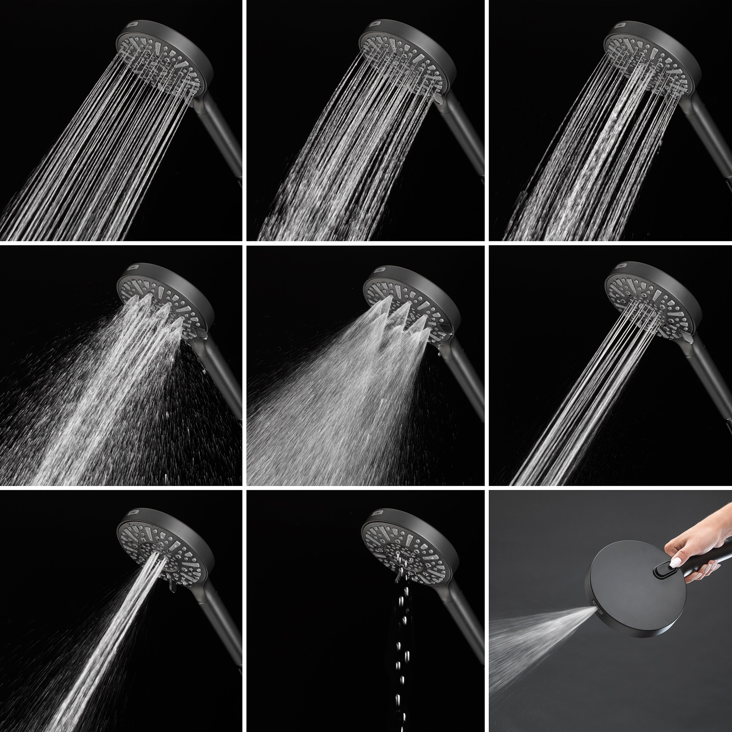 allen + roth FIL-0918-ARMB Fixed-Showerhead - View #8