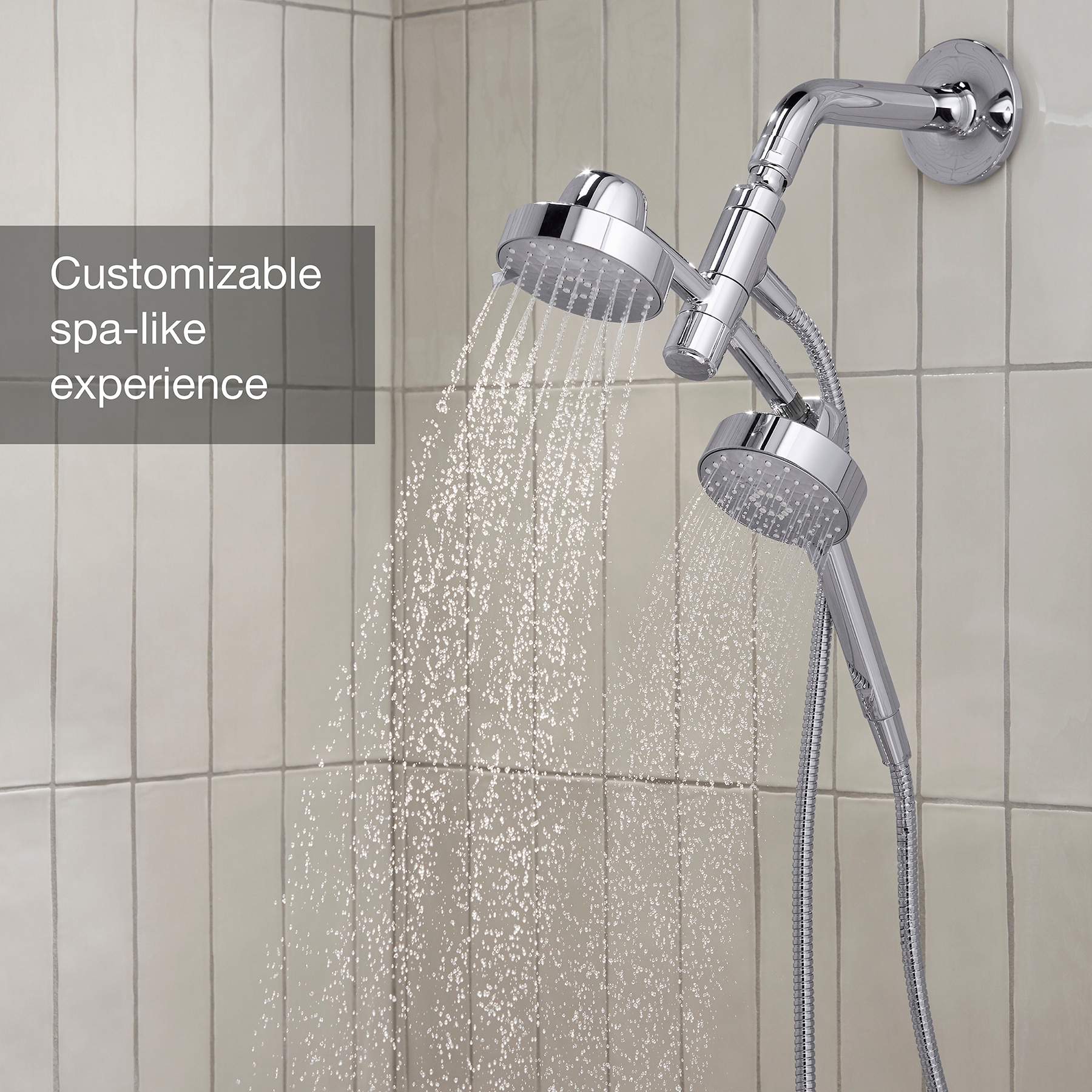 KOHLER K-23218-G-BN Showerhead-Bar-Panels - View #3