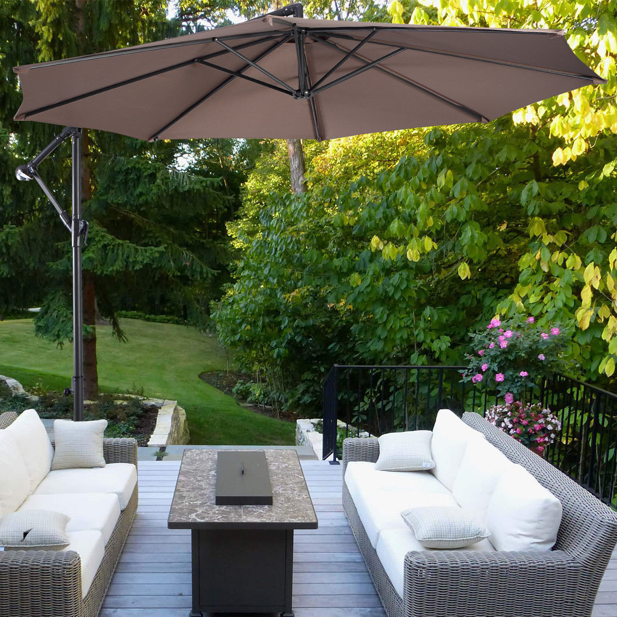 Costway OP2808TN Umbrellas-2 - View #3