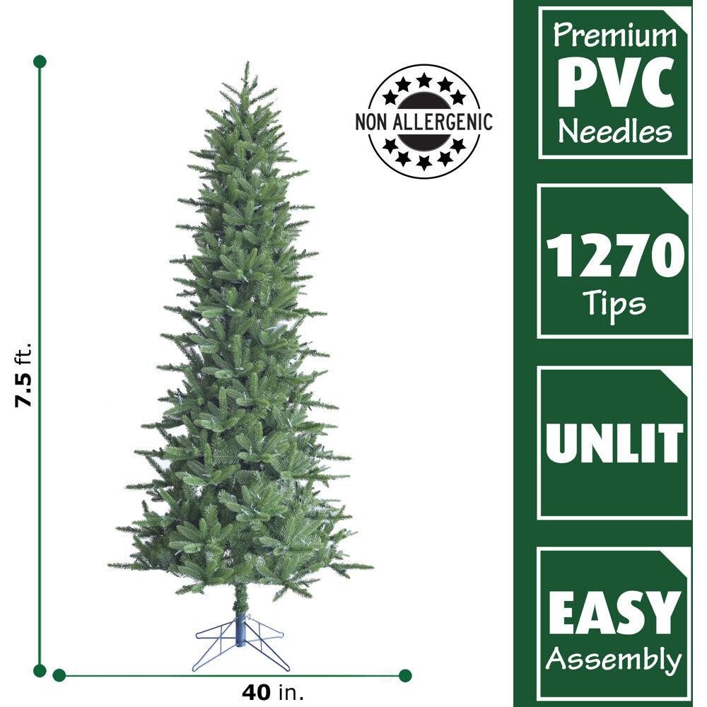 Northlight 9' Slim Washington Frasier Fir Artificial Christmas Tree - Unlit