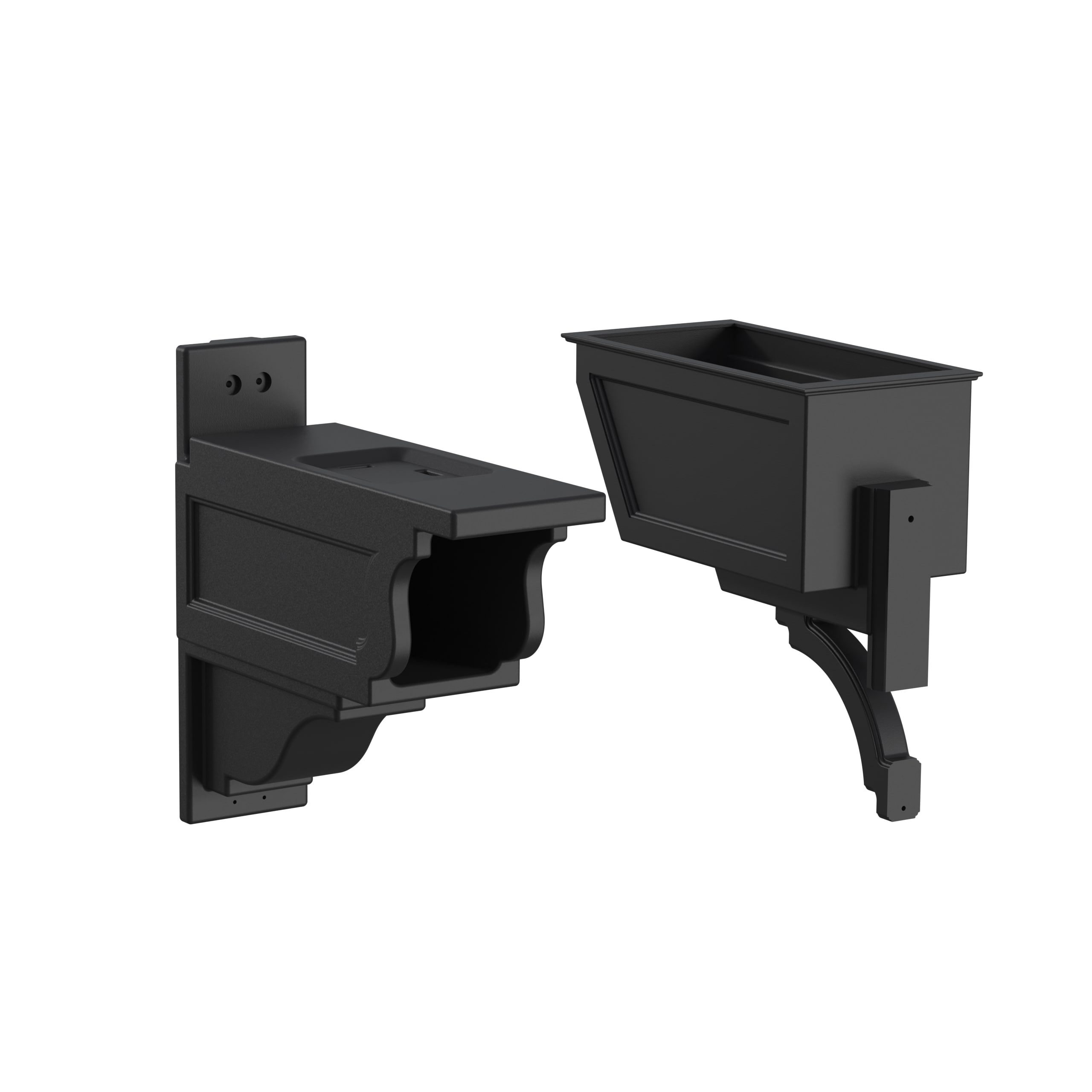 Mayne 5808-B Mailbox-Posts - View #2