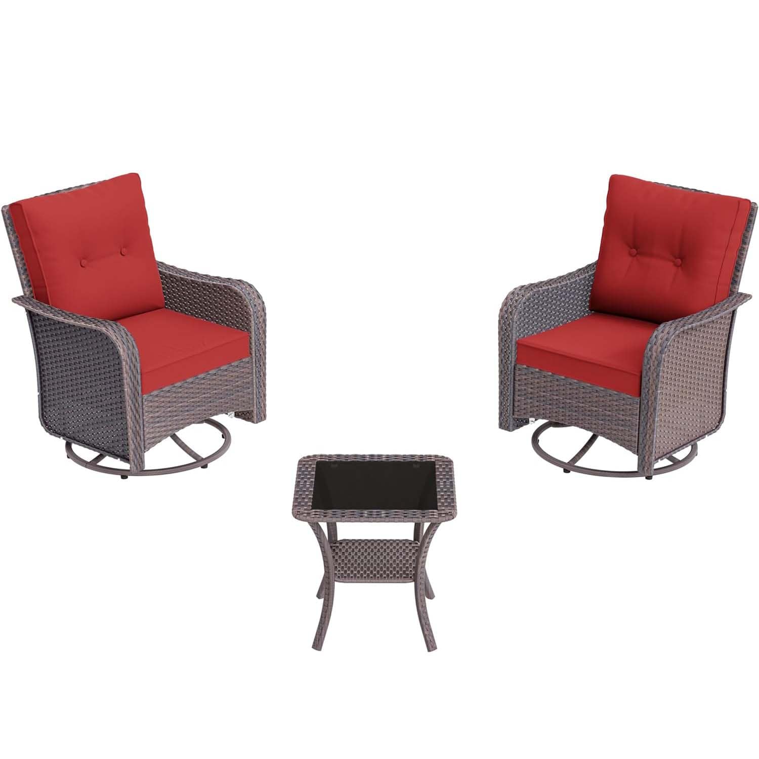 ALAULM LS-SRC-RED Patio-Chairs - View #8