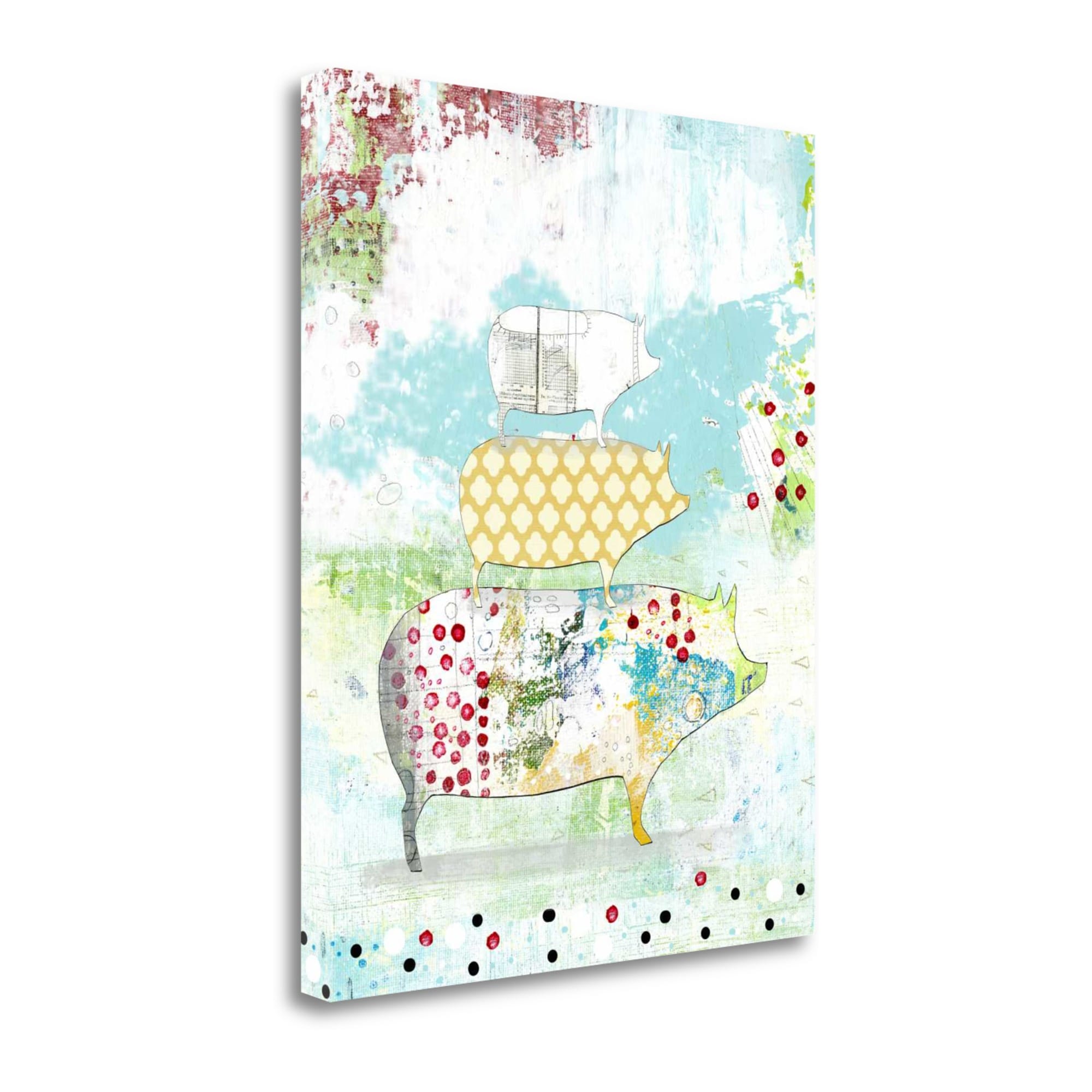 Tangletown Fine Art SBSO1039-1823C 23-in H x 18-in W Botanical Print on Canvas