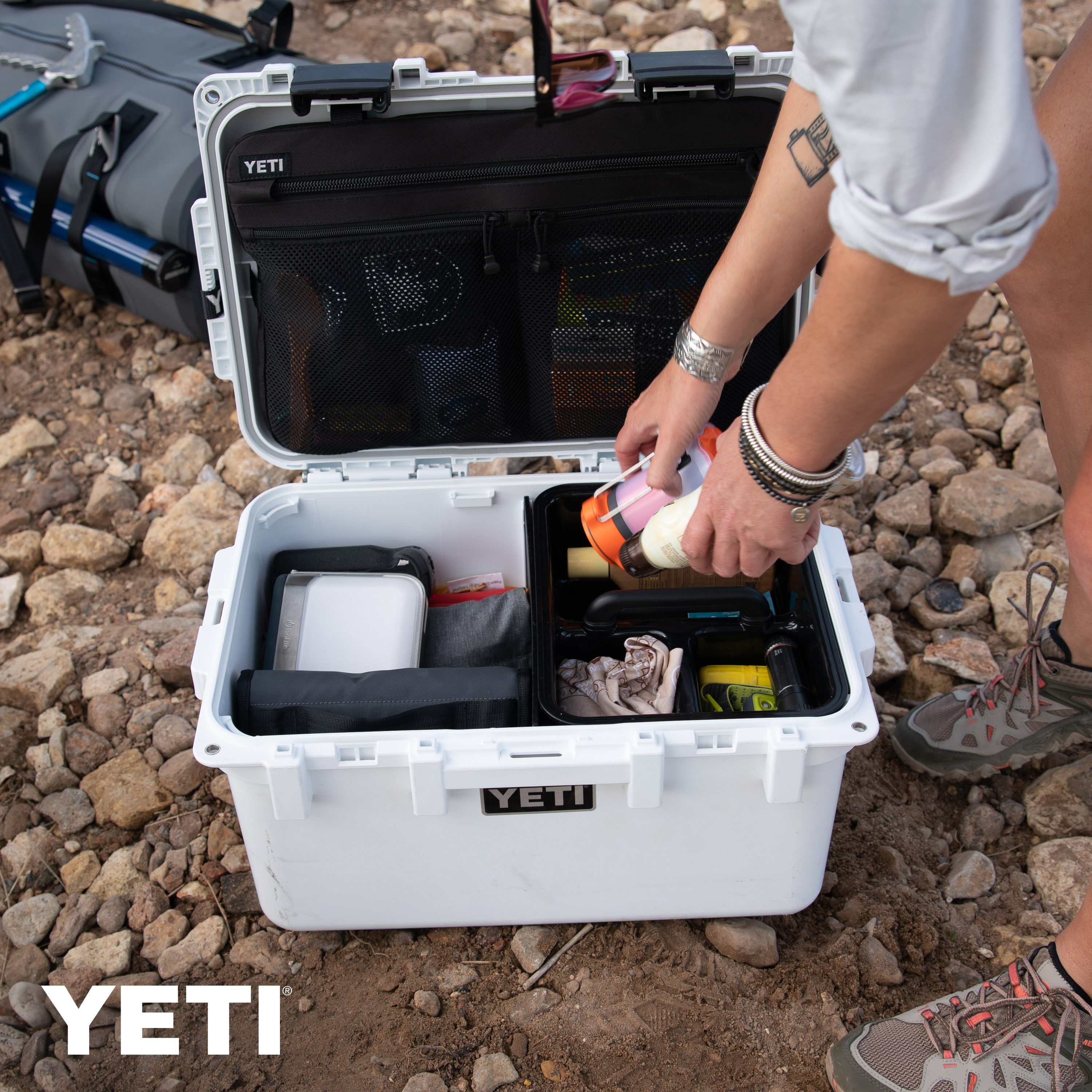 YETI LoadOut GoBox 30, White at Lowes.com