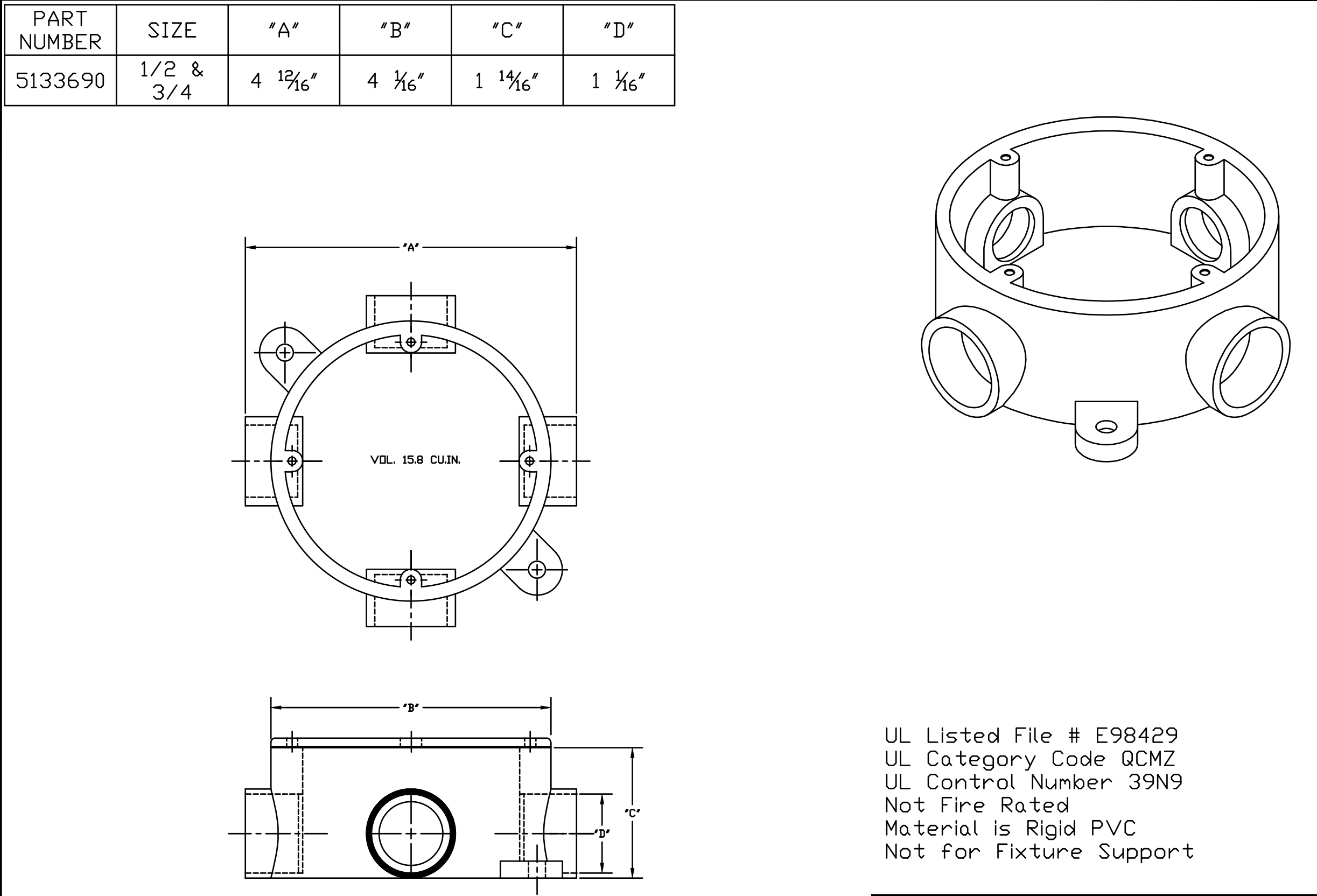 CANTEX L5133690 Junction-Boxes - View #4