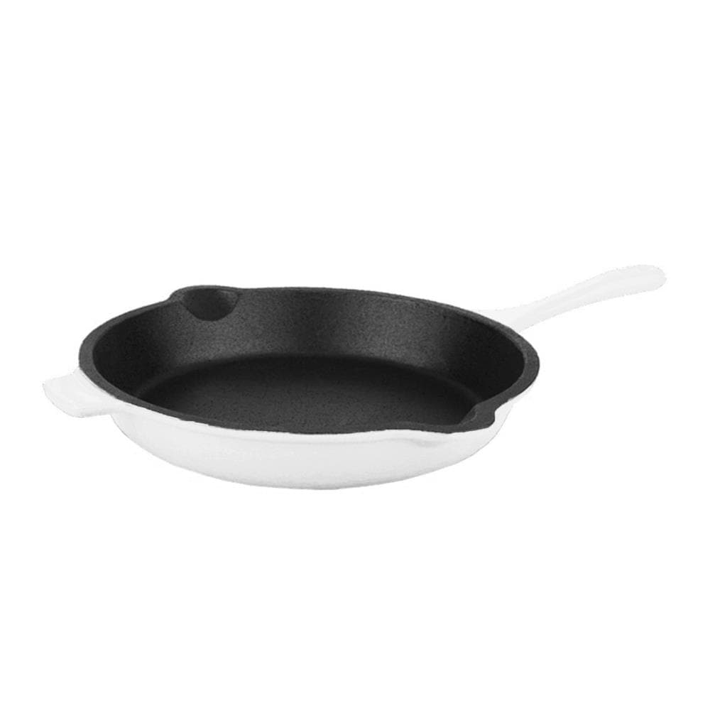 Oster Castaway 10 inch Square Cast Iron Grill Pan with Pouring Spouts, Black