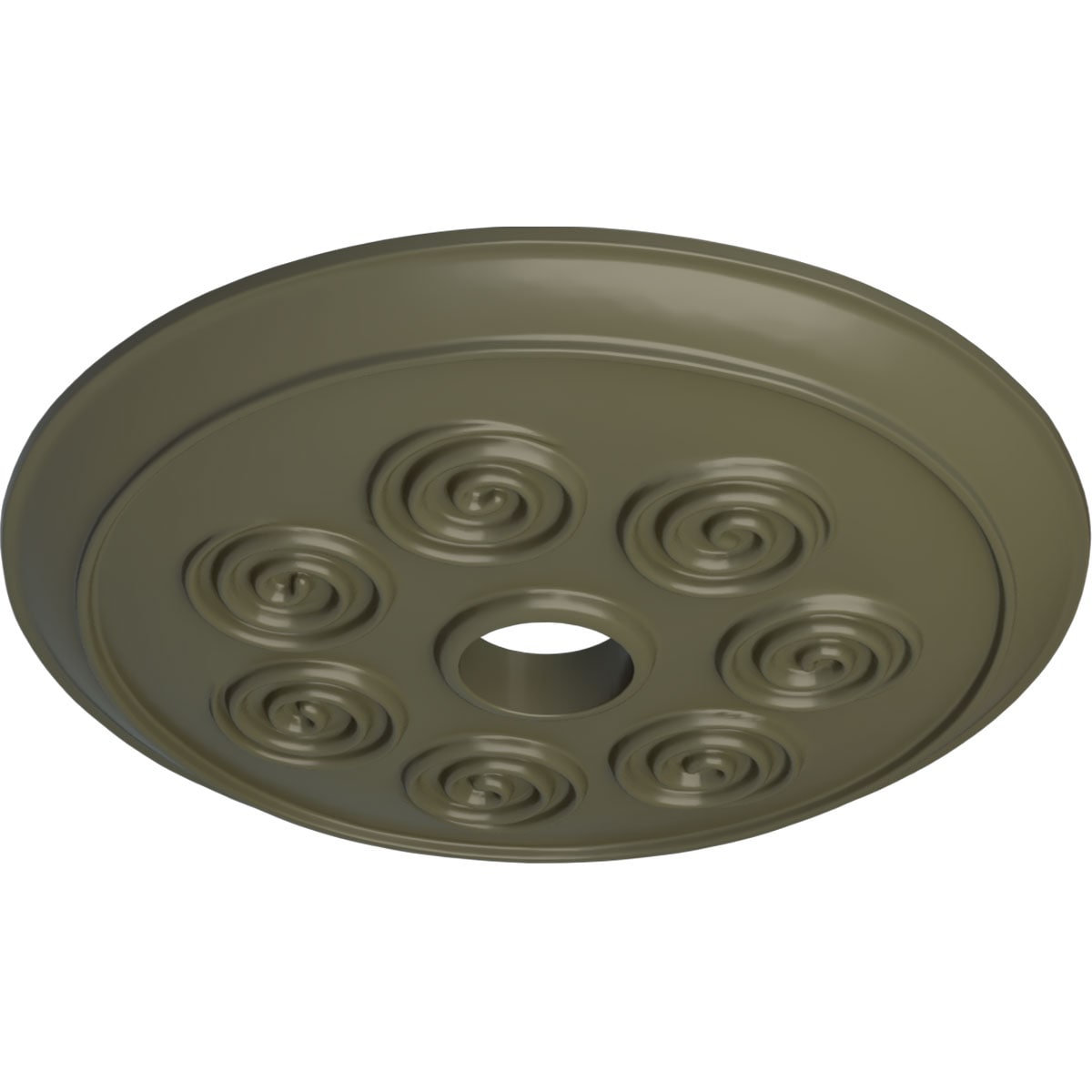 Ekena Millwork CM25SPPTF Ceiling-Medallions - View #2