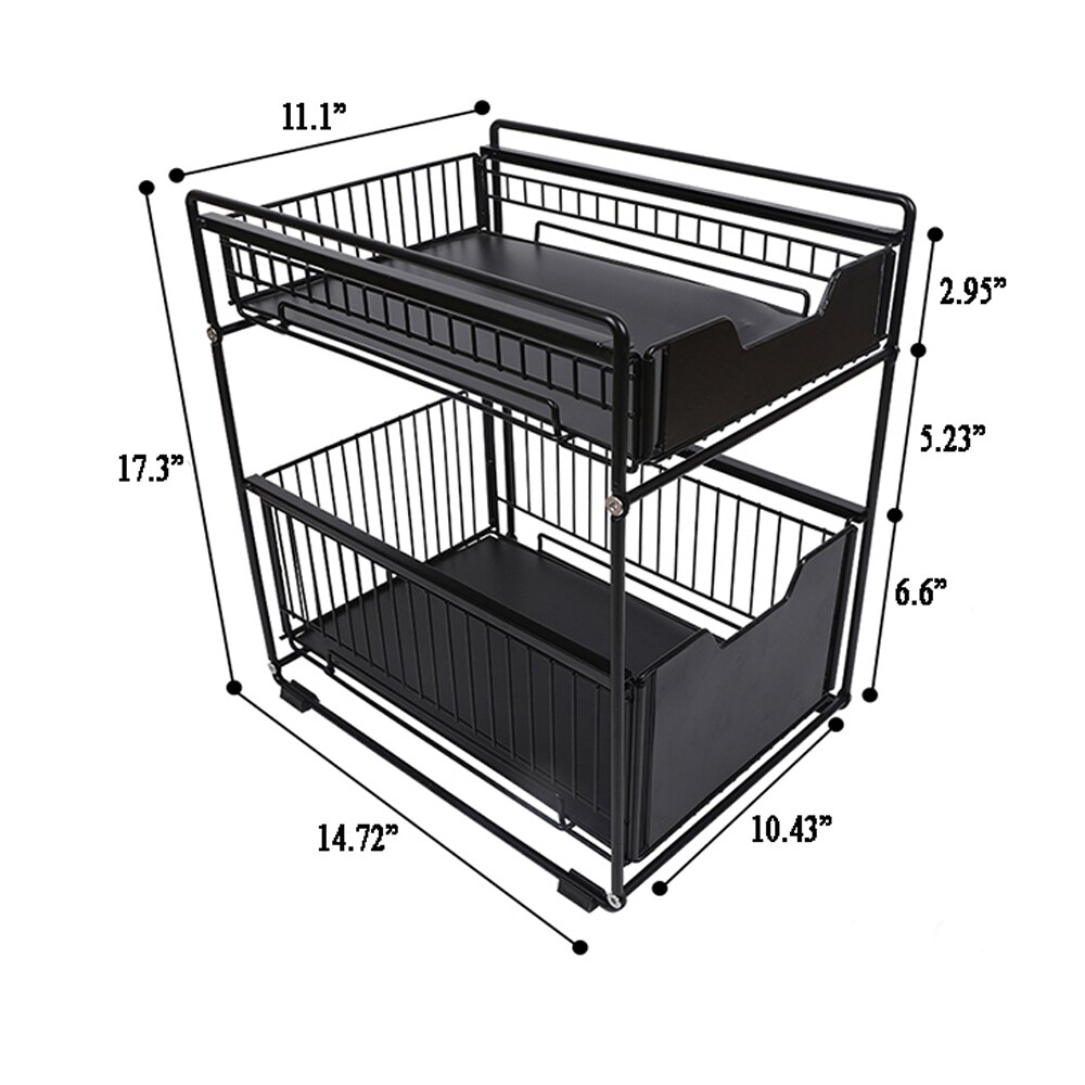 eModernDecor FSPOS-B-BLK Kitchen-Sink-Accessory-Kits - View #8