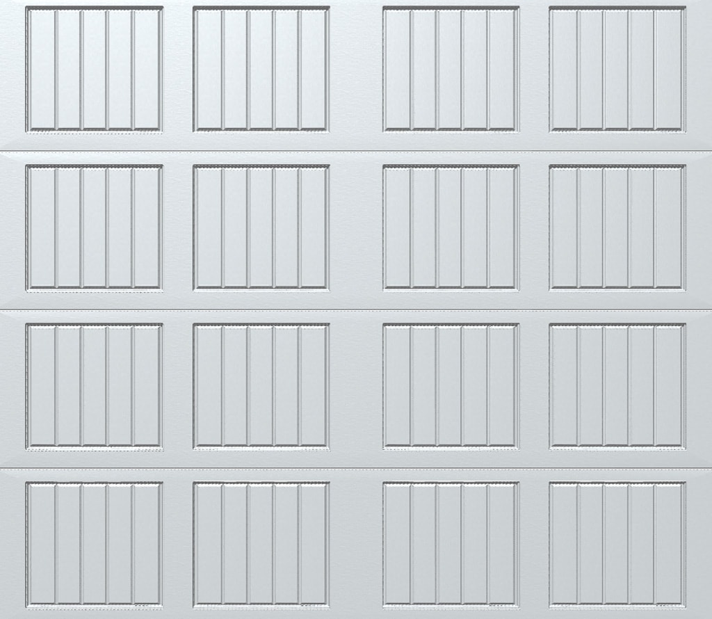 Wayne Dalton 8500SNMAWHT87 Classic Steel Model 8500 8-ft x 7-ft Insulated White Single Garage Door