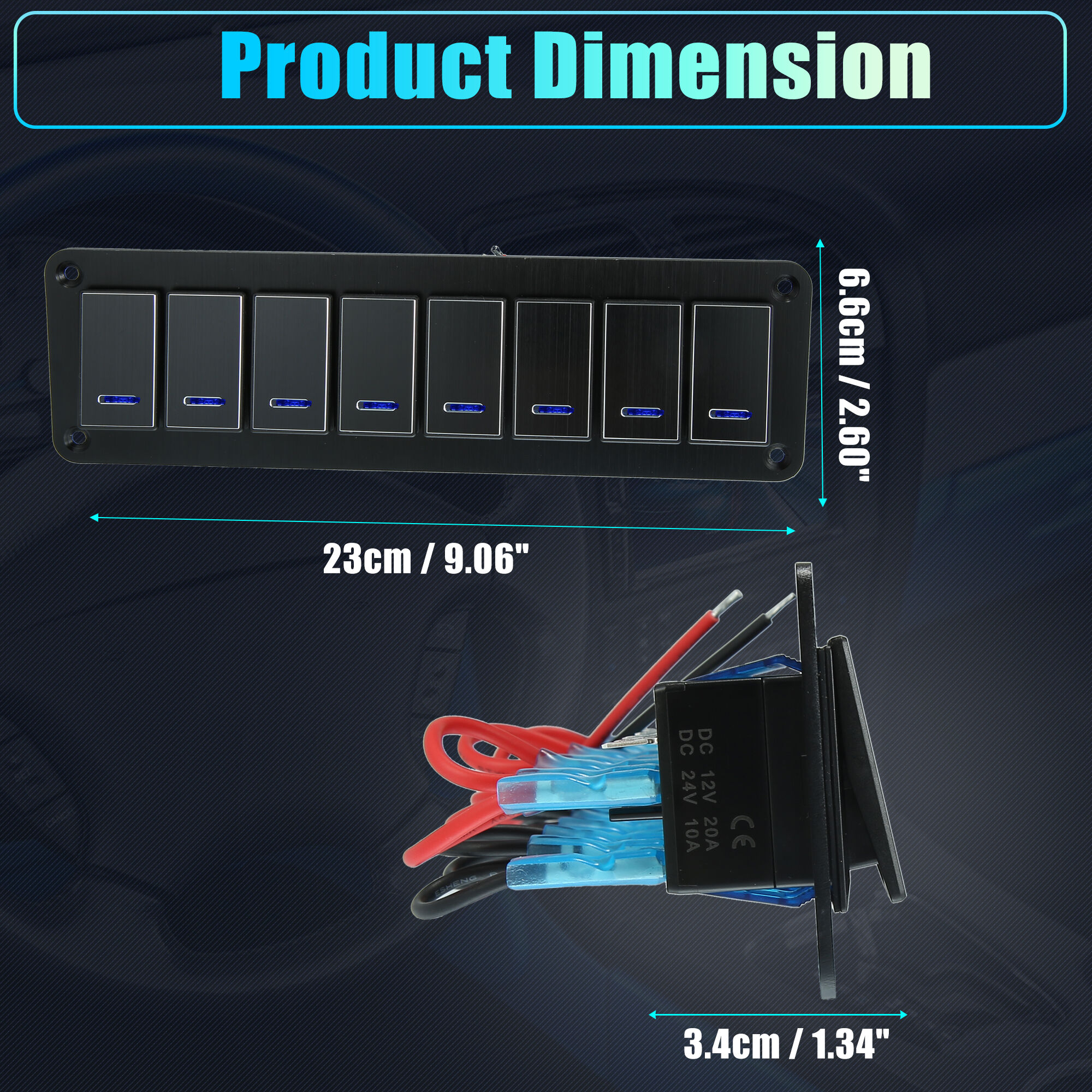 Unique Bargains S26061200UX7284 Automotive-Hardware - View #5