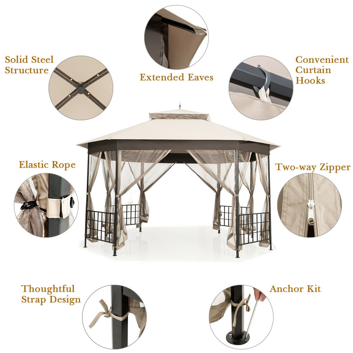 Hampton bay outlet gazebo 12x12