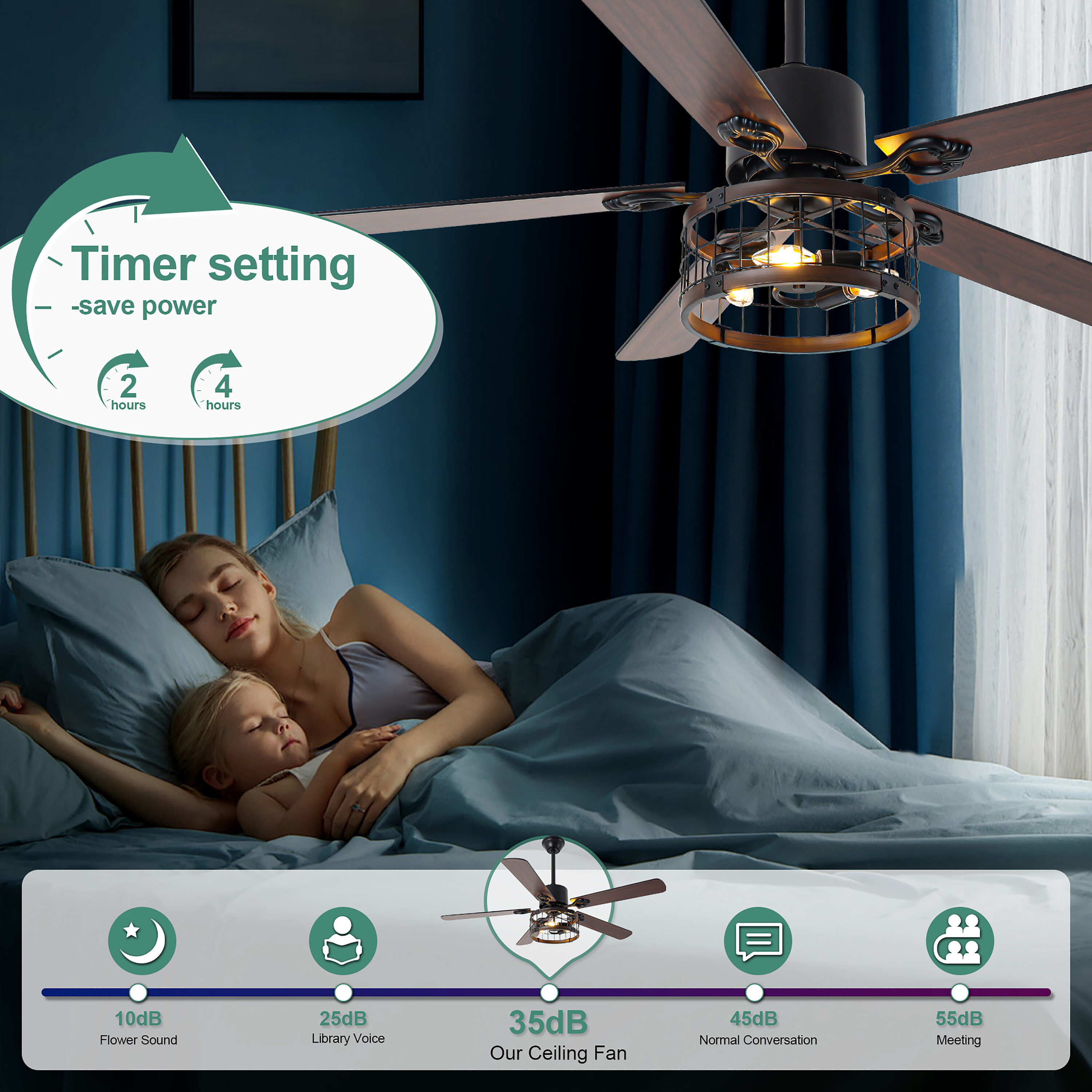 Cusp Barn CS52P20 Ceiling-Fans - View #4