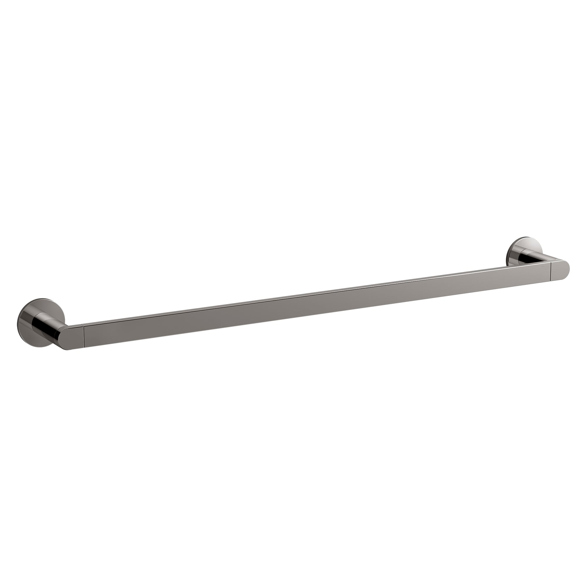 KOHLER 73142-TT Composed 24-in Vibrant Titanium Wall mount Single Towel Bar