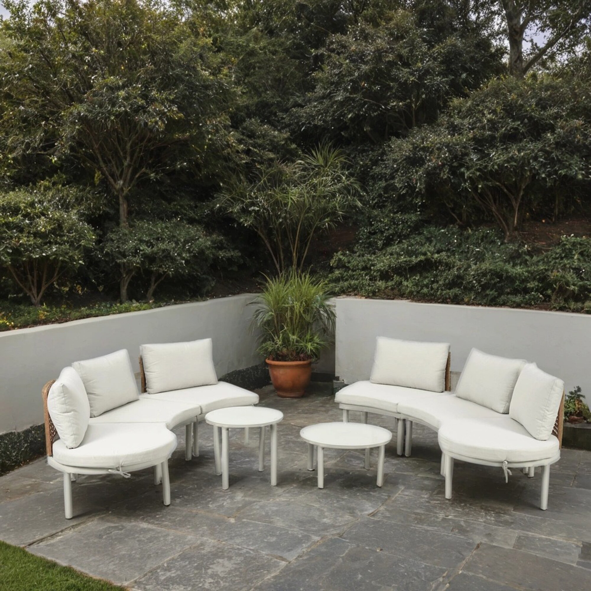 SINOFURN SYA010479BG Patio-Sofas-Daybeds - View #2