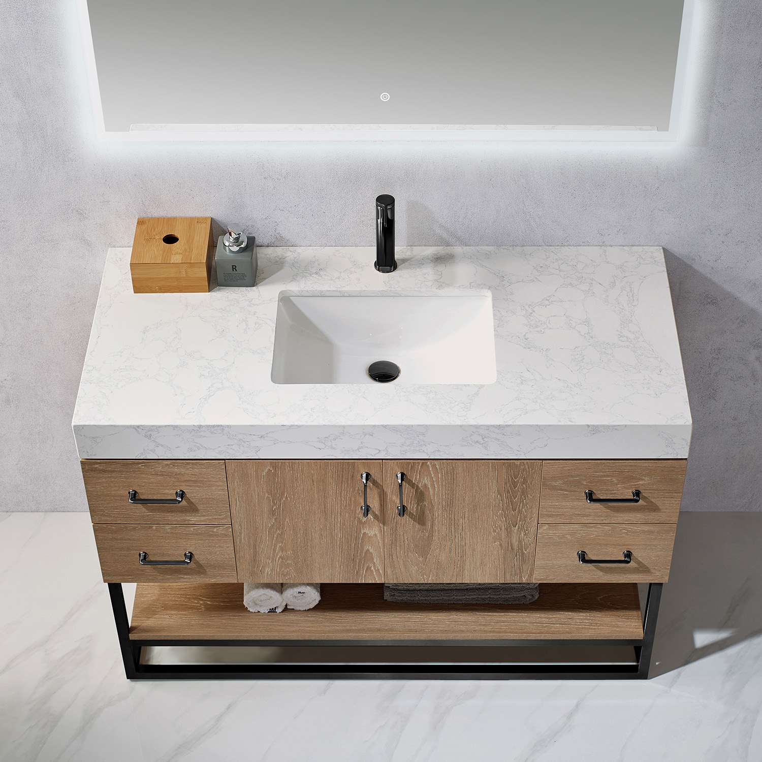 Vinnova 789048B-NO-GW Bath-Vanity-Combo - View #7