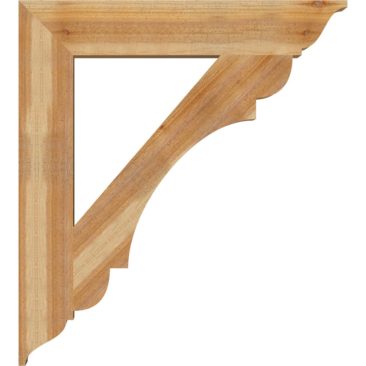 Ekena Millwork BKT06X36X40OLY01RWR Exterior-Brackets-Braces - View #3