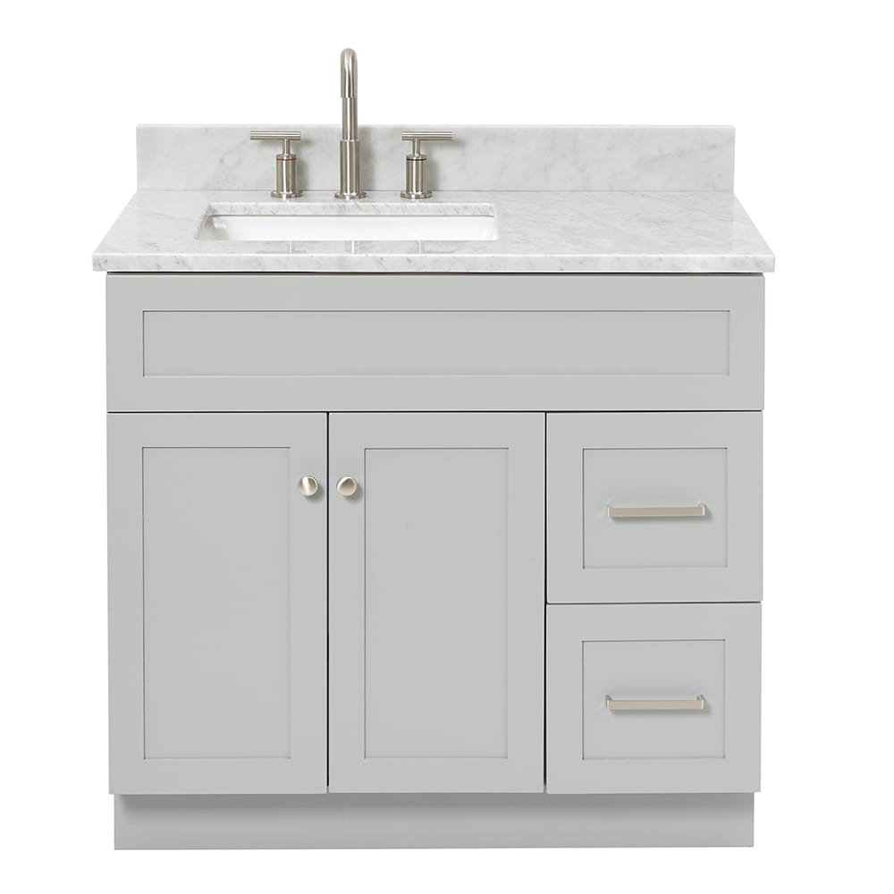 ARIEL F037SLCW2RVOGRY Bath-Vanity-Combo - View #2