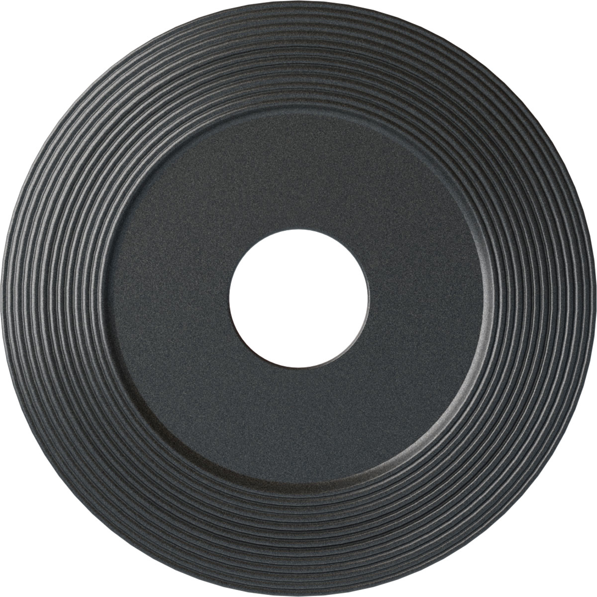 Ekena Millwork CM16ADPES Adonis 16.125-in W x 16.125-in L Painted Pewter Polyurethane Whole Ceiling Medallion