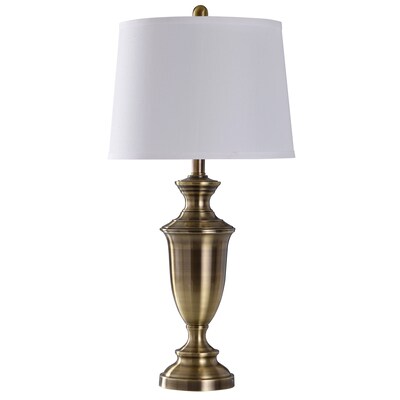 Antique Brass 3 Way Table Lamp, Kirklands Floor Lamp With Table