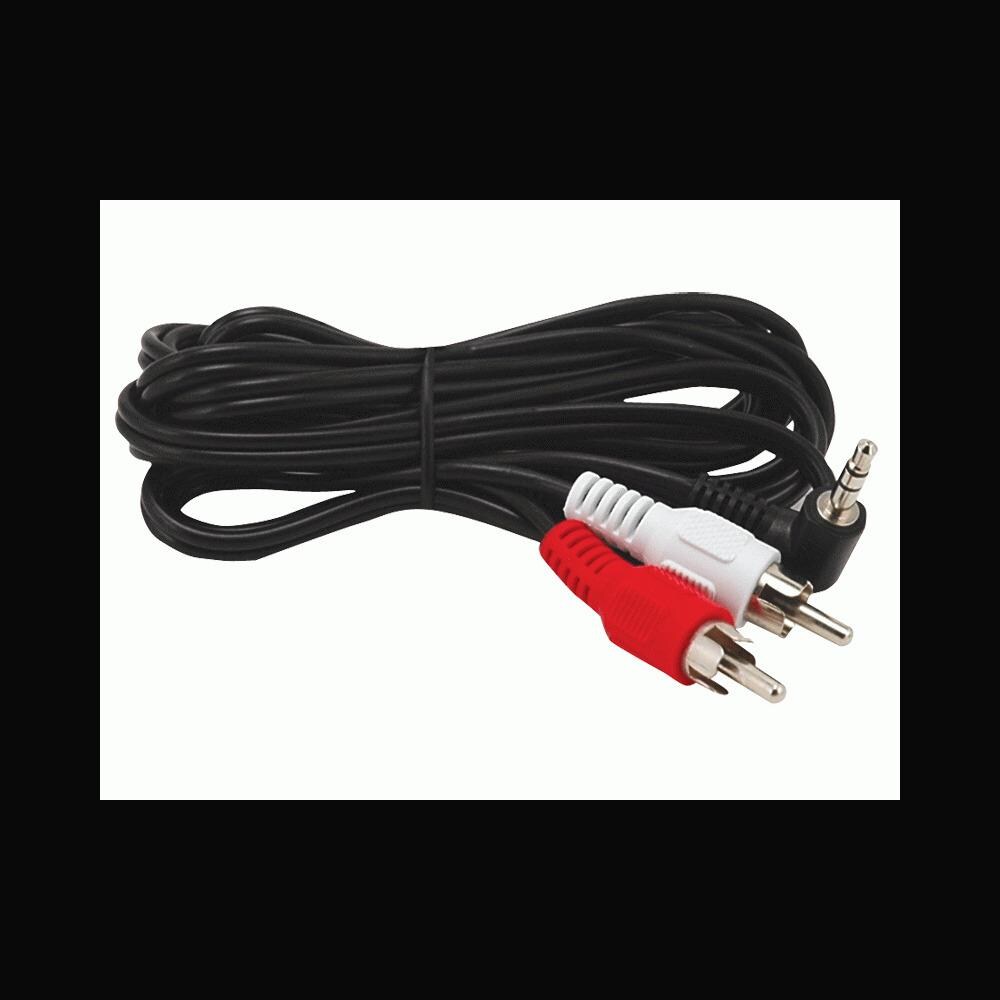 LSC1007 Metra IB3.5RCA 3.5 mm RA Male to RCA- Pack of 10