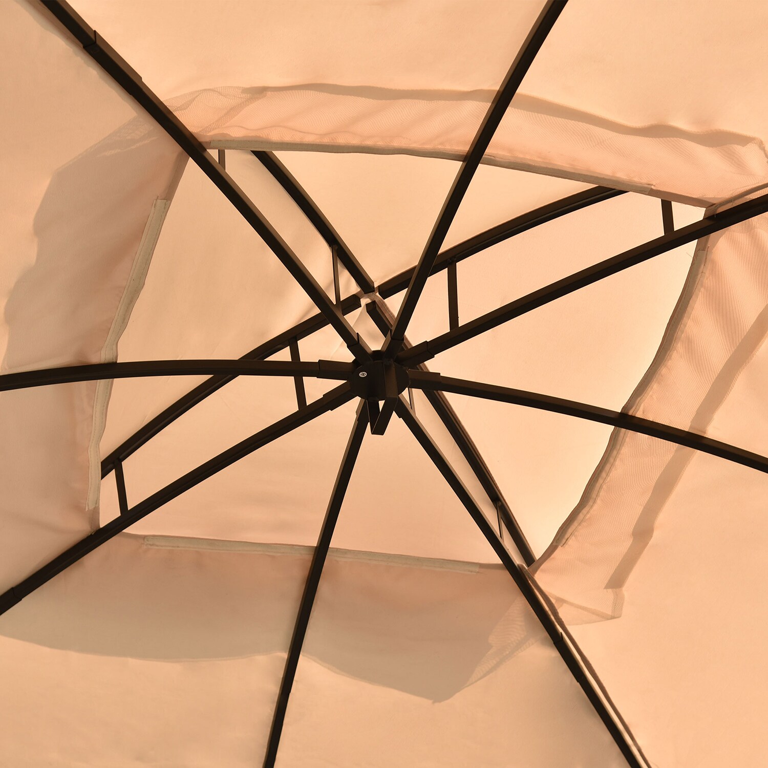 SINOFURN SYA020159BG Wood-Resin-Gazebos - View #6