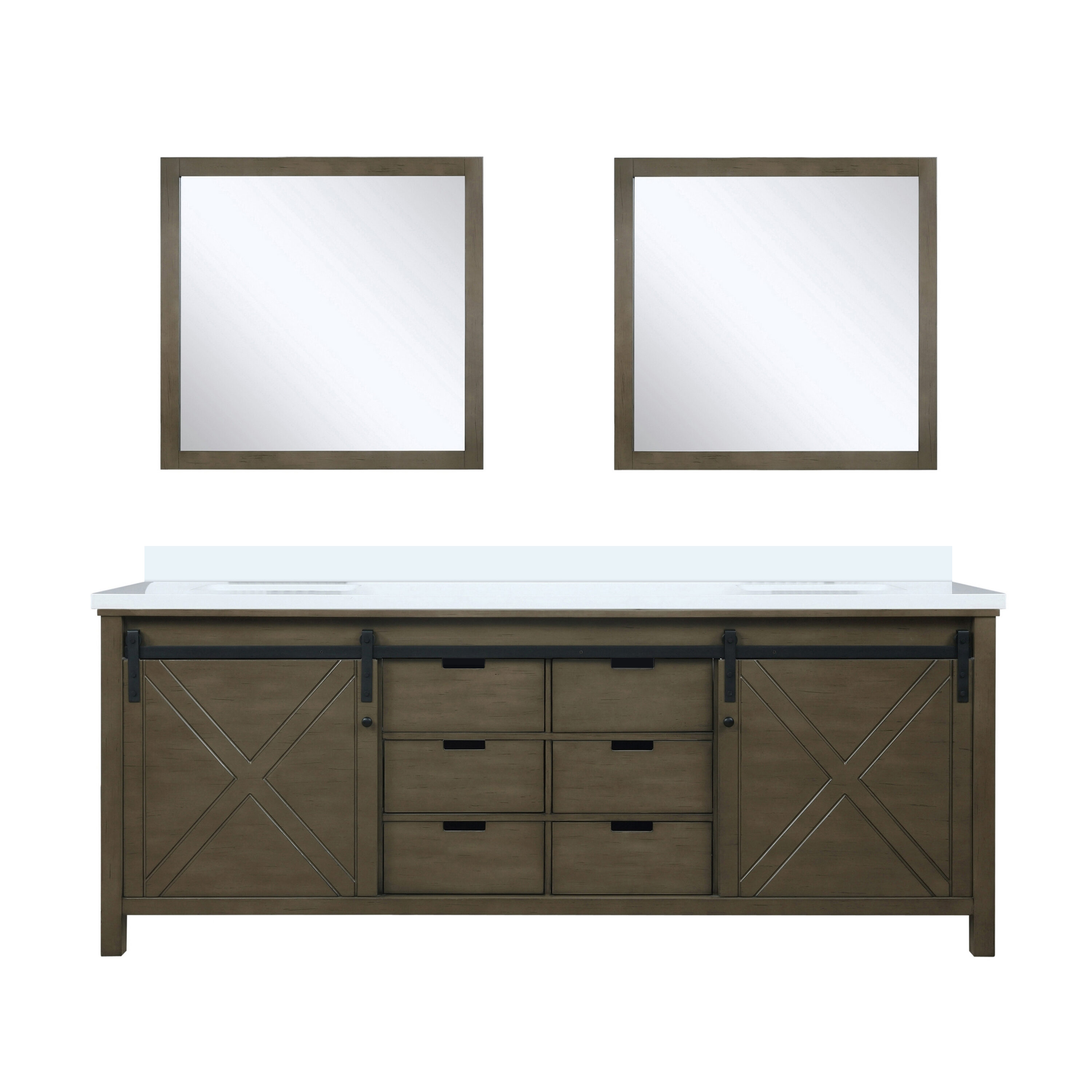 Lexora LVM84DK310 Bath-Vanity-Combo - View #2