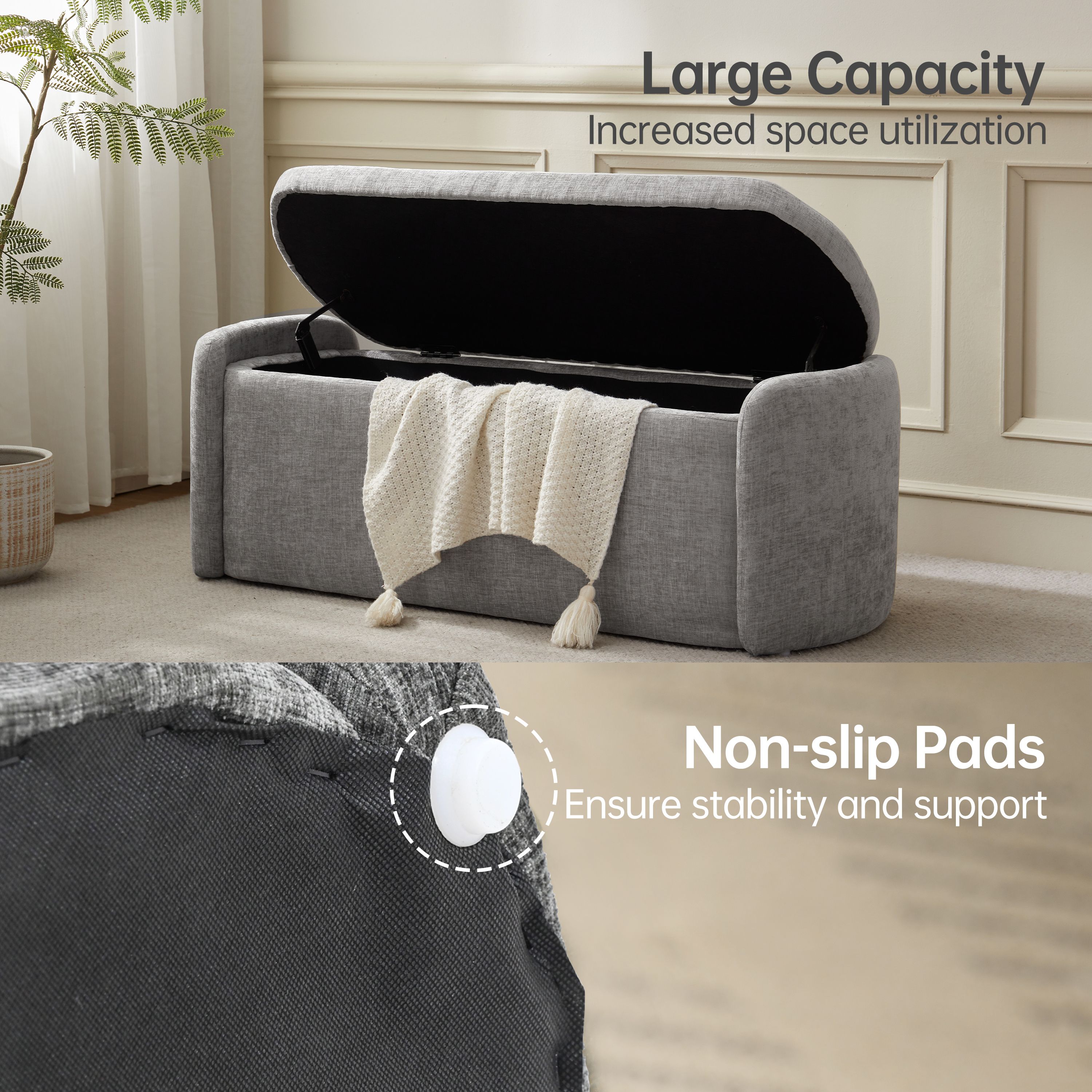 Keoni VK-254-2-LGY bench - View #6