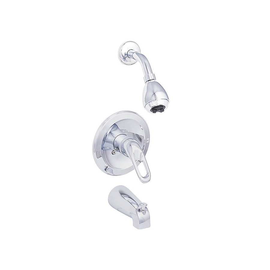 Traditional Collection Single-Handle Washerless 1-Spray Tub and Shower Faucet in Chrome (Valve Included) Traditional Collection Single-Handle Washerless 1-Spray Tub and Shower Faucet in Chrome (Valve Included)