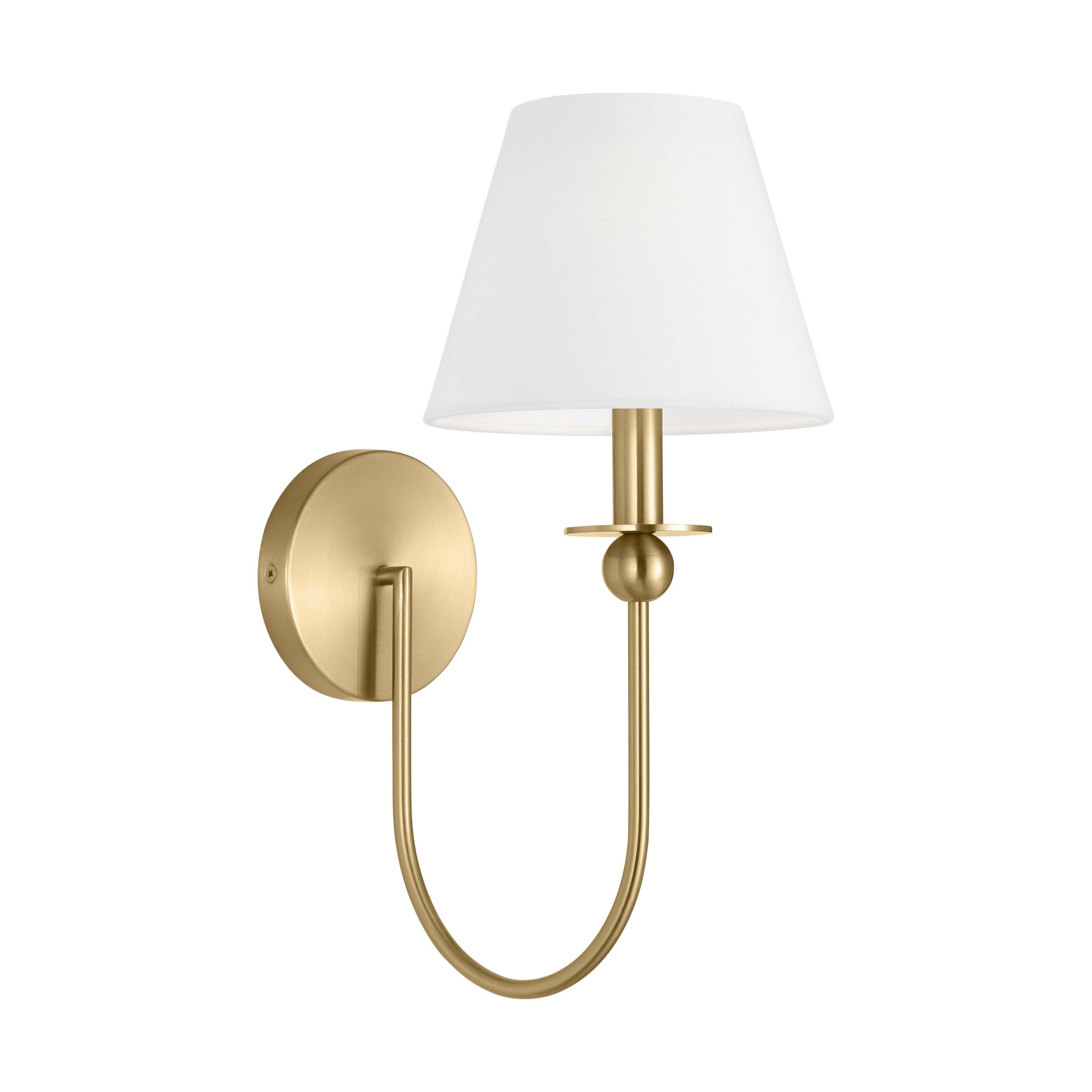 Scott Living DJW1111SB Elsay 7-in 1 -Light Satin Brass Transitional Vanity light
