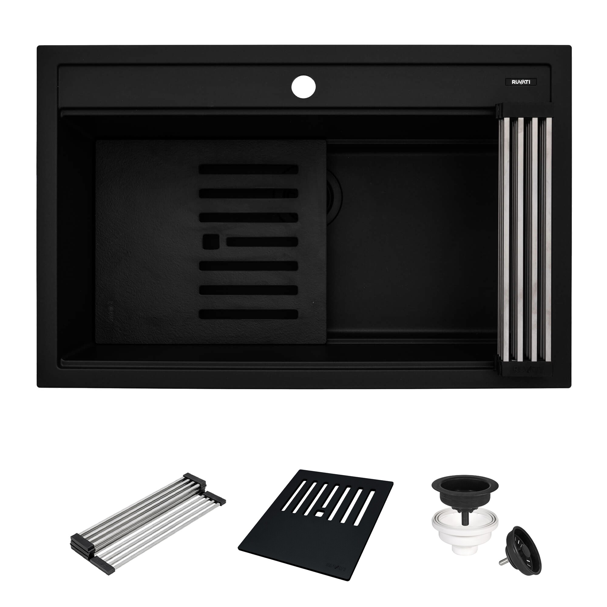 Ruvati RVG1631BK Kitchen-Sinks - View #2