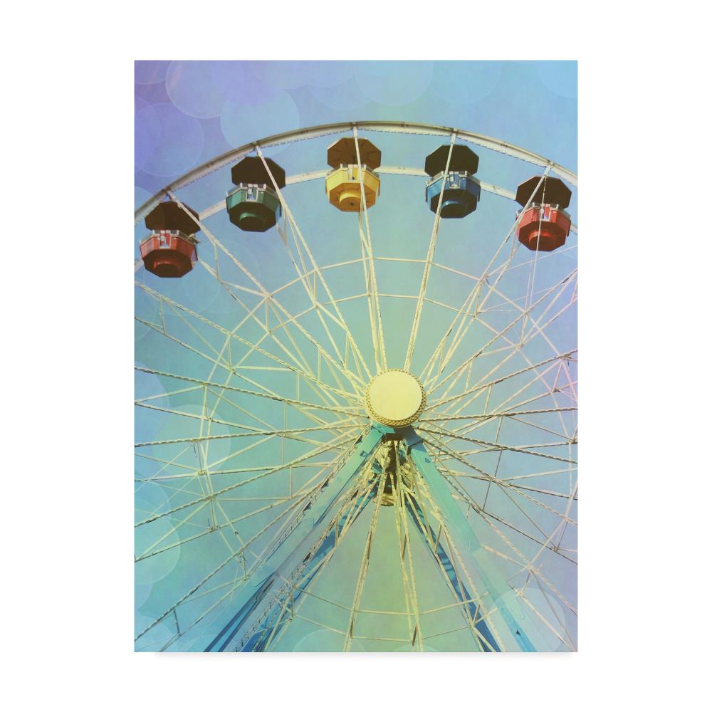 Trademark Fine Art WAG06621-C3547GG Framed 47-in H x 35-in W Places Print on Canvas