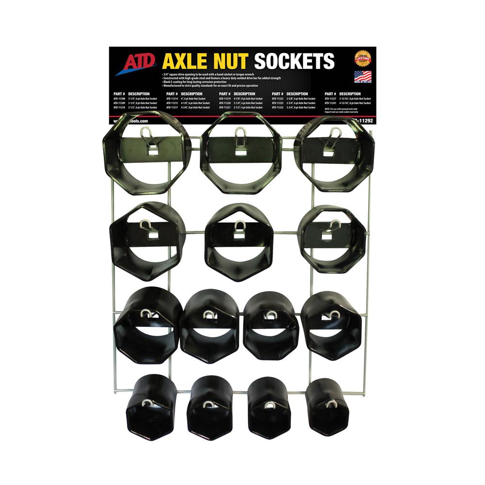 ATD MDCO27069  Tools -11215 4.12 in. x 6 PT Axle Nut Socket