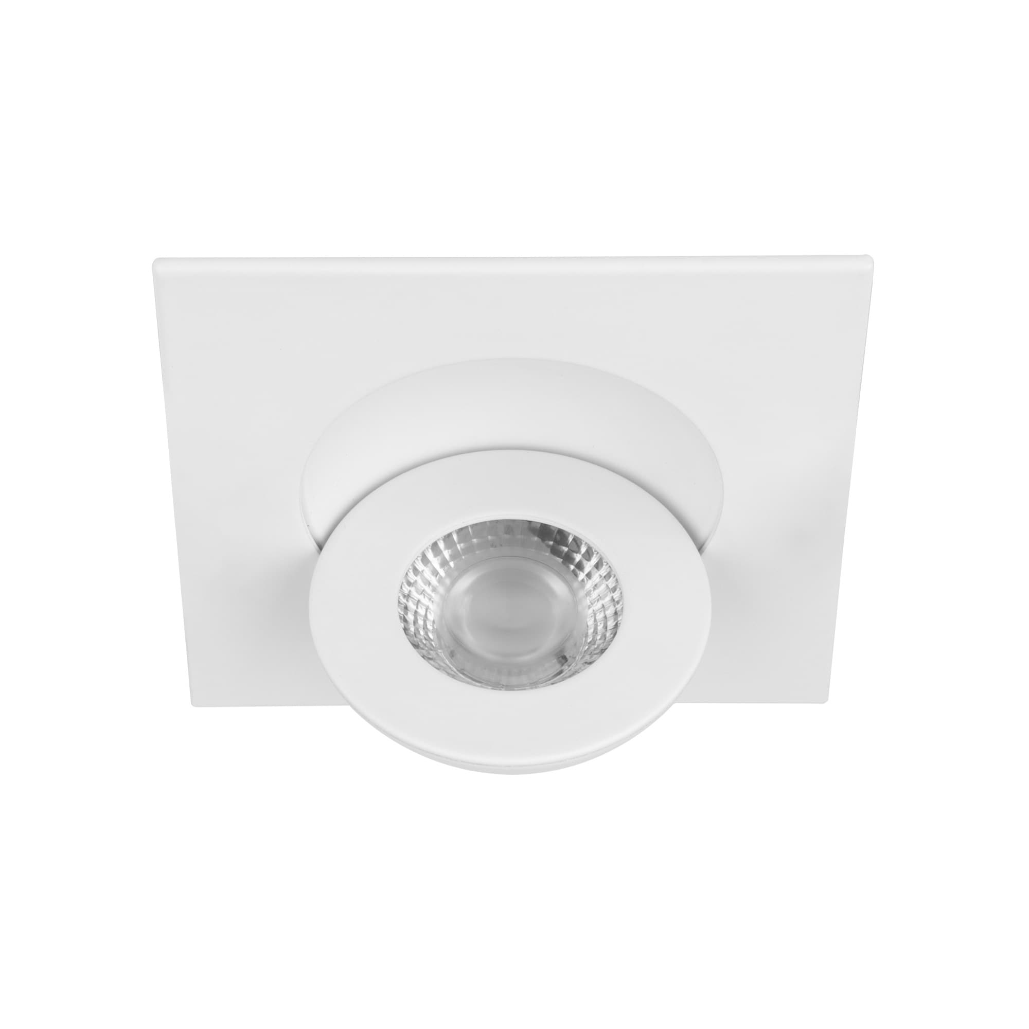 Lotos 3.5'' White Aluminum Canless LED Recessed Lighting Kit