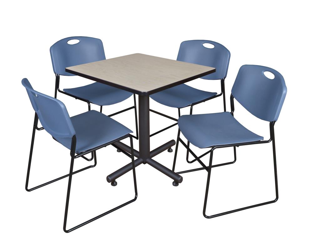 Regency TKB3030PL44BE Breakroom Off-white 4-Person Training Table (30-in W x 29-in H)