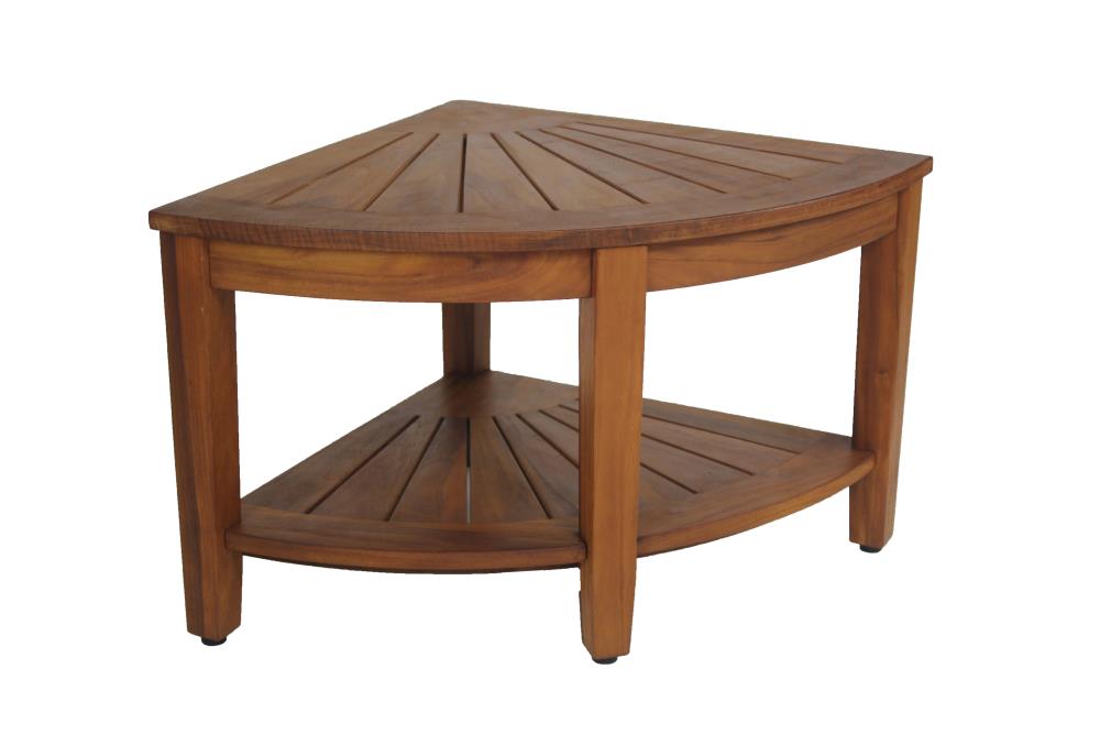 Lowes teak best sale shower bench