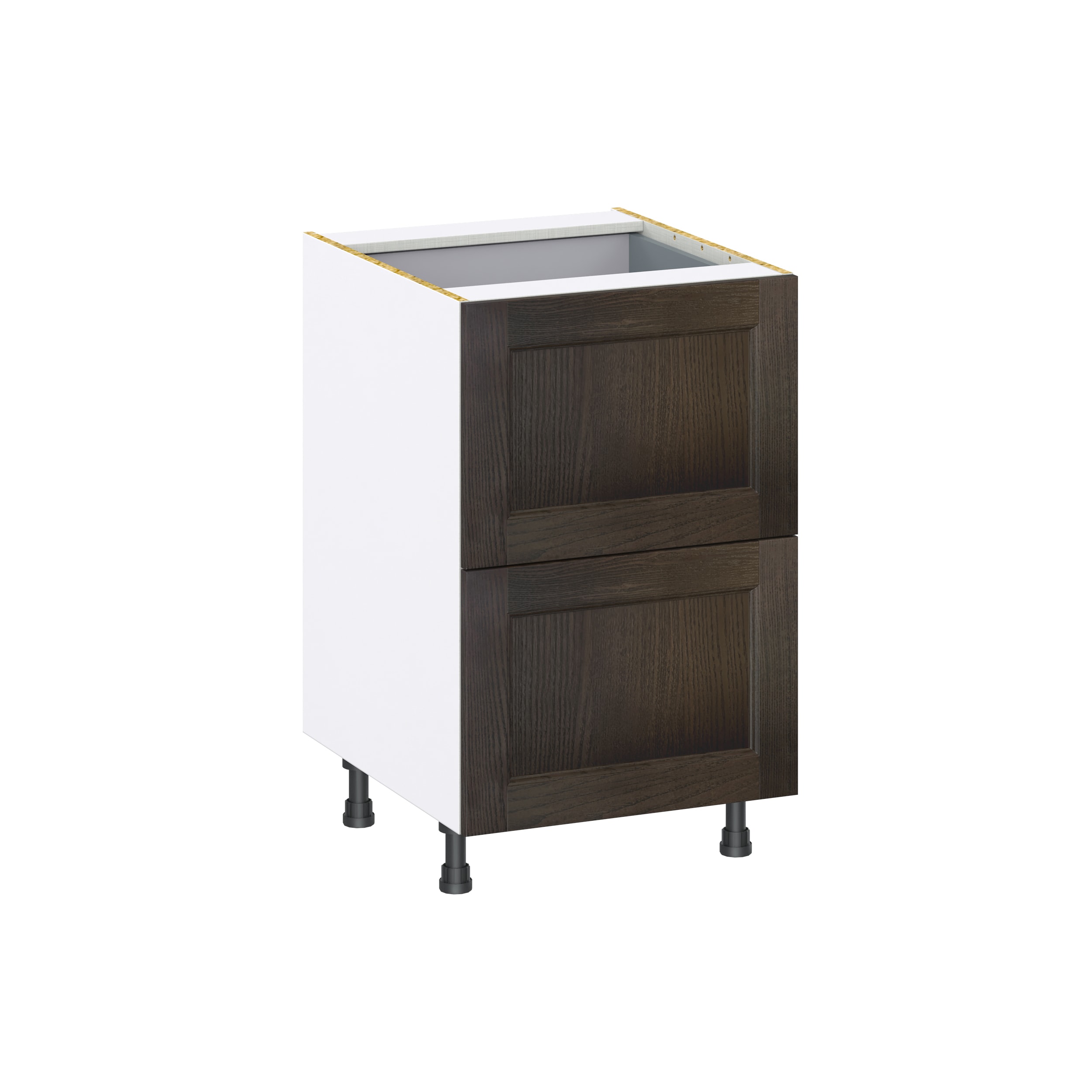 Hugo&Borg Montclaire 30-in W x 34.5-in H x 24-in D Wood 3-Drawer Base Fully Assembled Cabinet (Recessed Panel Style)