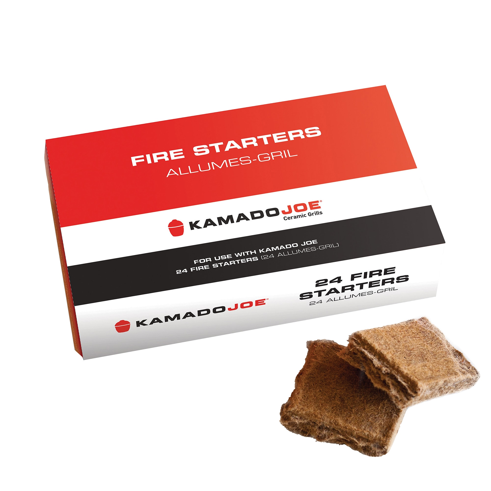 Kamado Joe KJ-FS Fire Starters 0.03-lbs. Wax Firestarter 24 -Pack