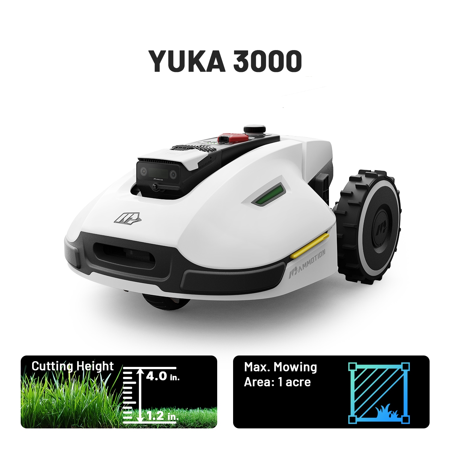 MAMMOTION YUKA 3000 Robotic-Mowers - View #2