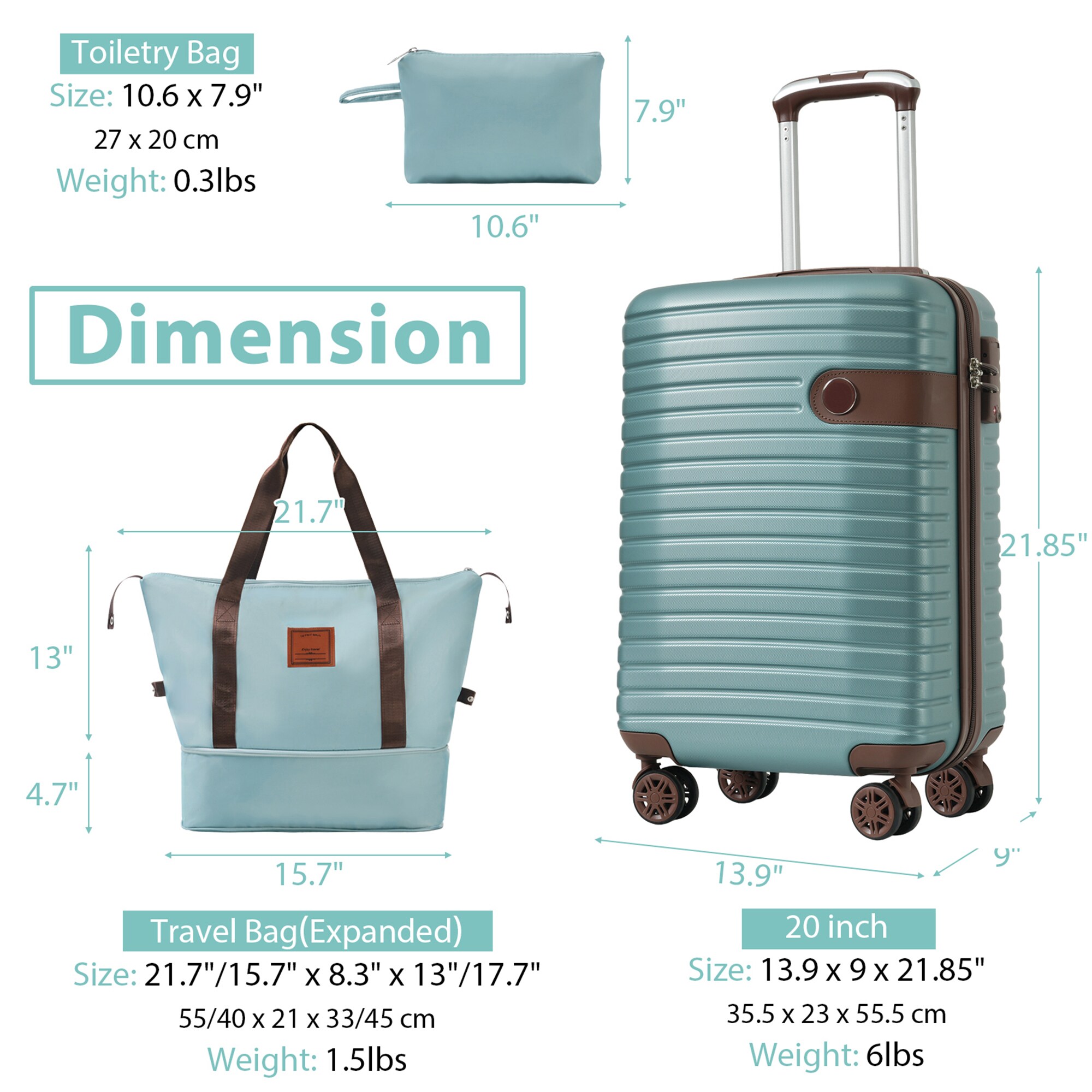 Bybafun YD9500029 Luggage-And-Luggage-Sets - View #6