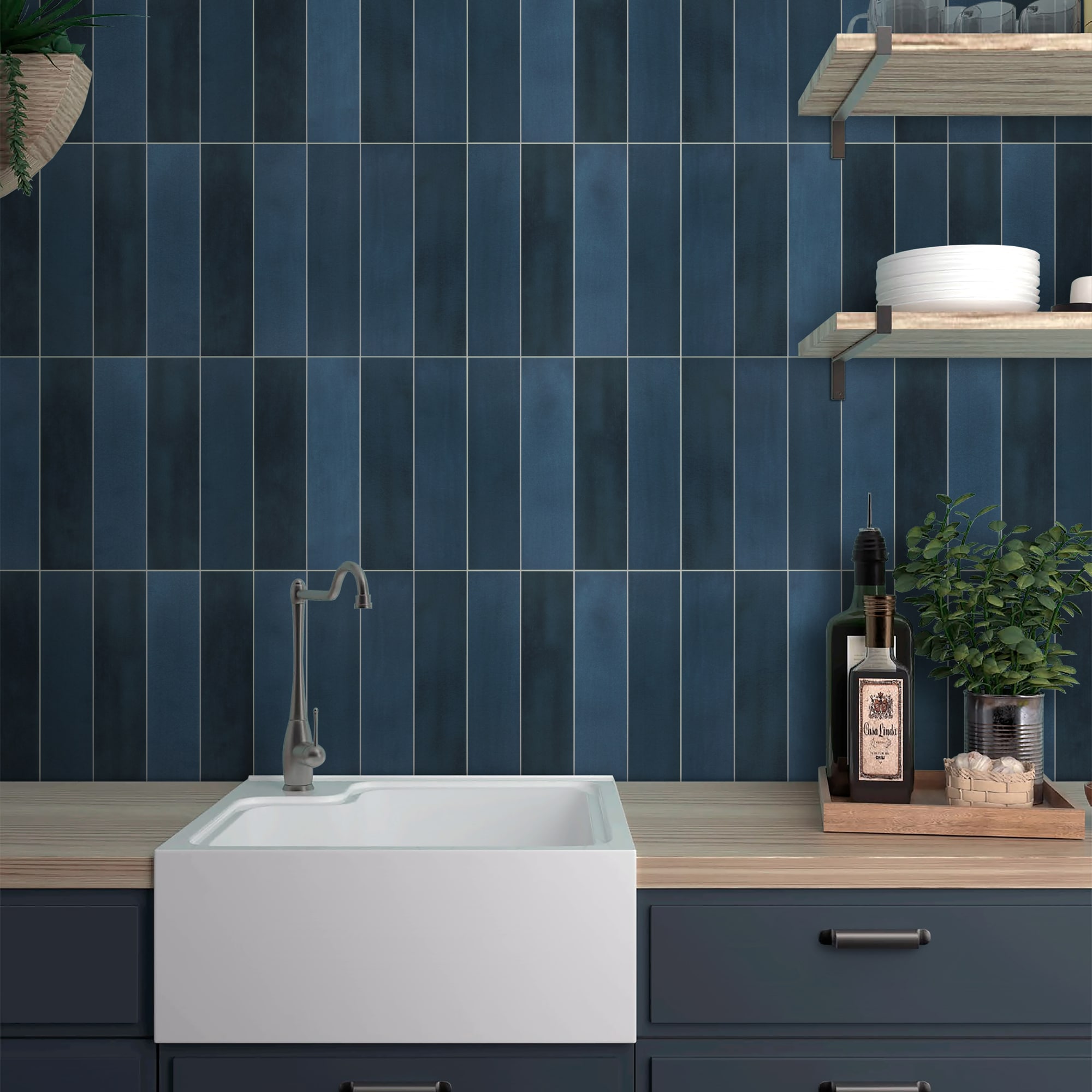 SUNWINGS SQAPTN-BLU-20 Ceramic-Tile - View #2