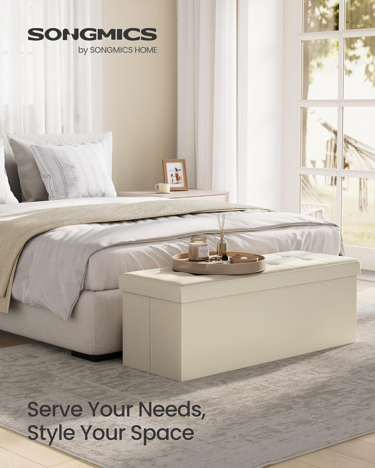 SONGMICS HOME LSF77BE Indoor-Ottomans - View #5