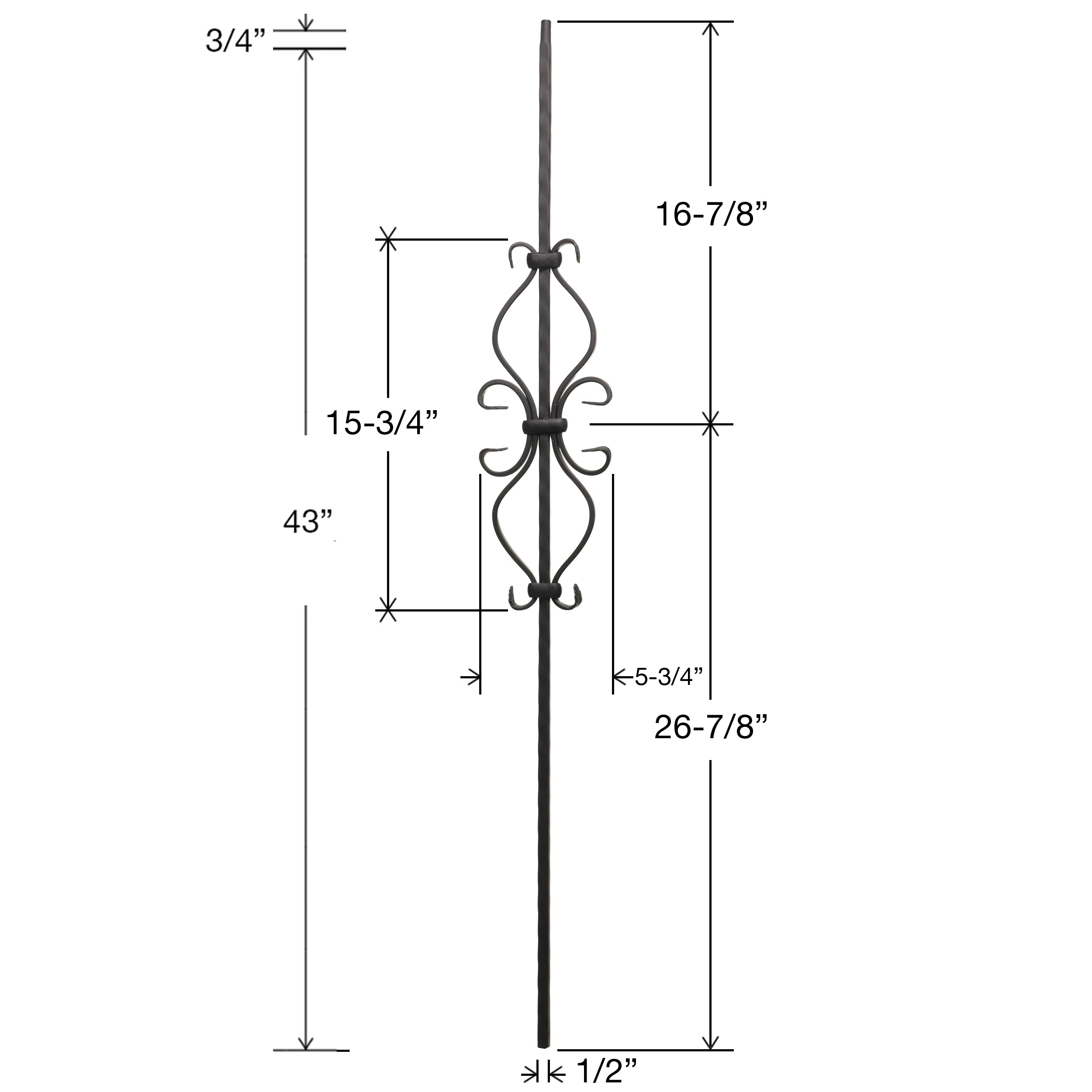RELIABILT WGT35SB Interior-Stairpart-Balusters - View #5