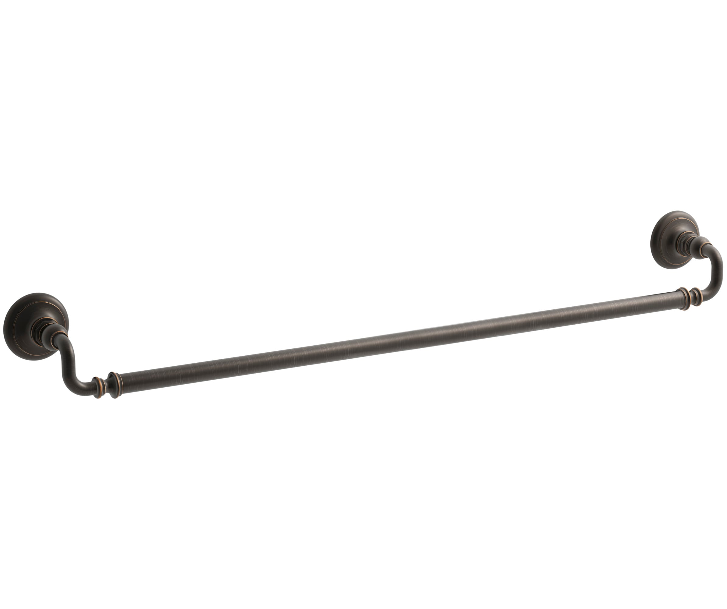 KOHLER 72569-2BZ Artifacts 30-in Oil-Rubbed Bronze Wall mount Single Towel Bar