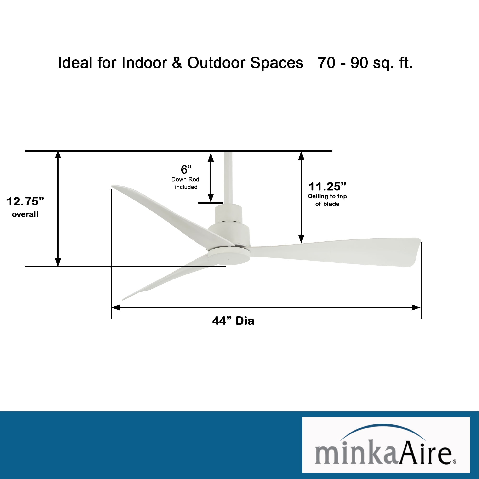 Minka Aire F786-WHF Ceiling-Fans - View #7