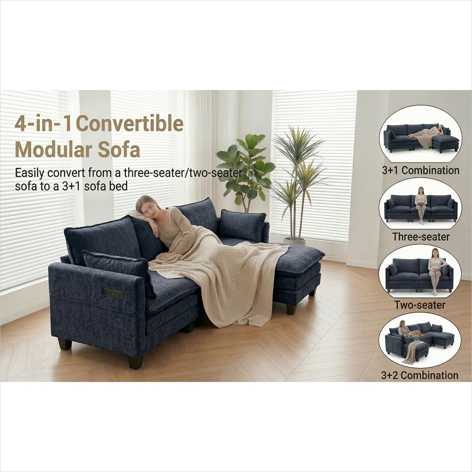 Naturefalls PG7K1IISQ4NQ Indoor-Ottomans - View #7