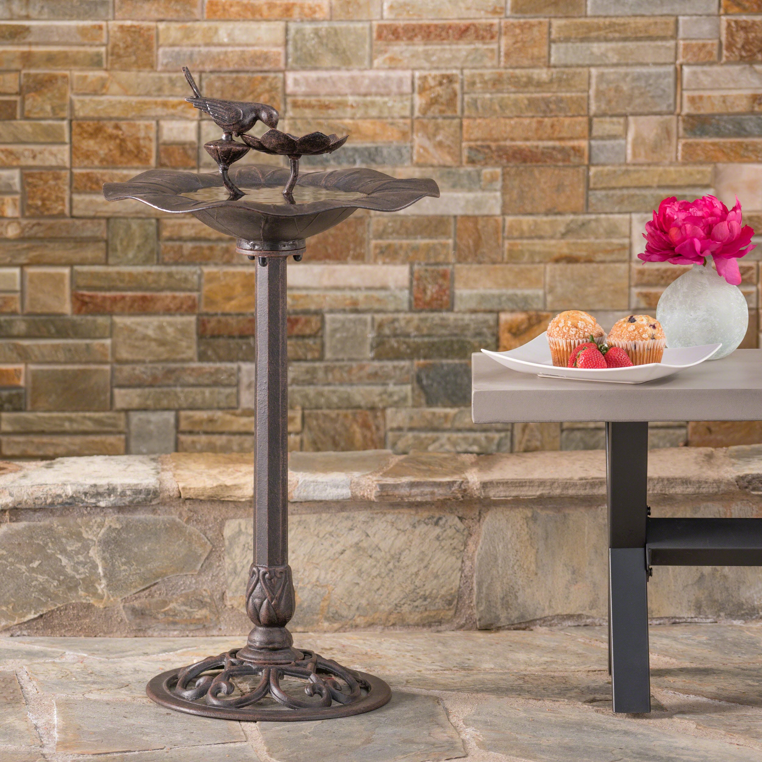 AHIOU HOME ZAAHG-61696.00BZEBD birdbaths - View #3