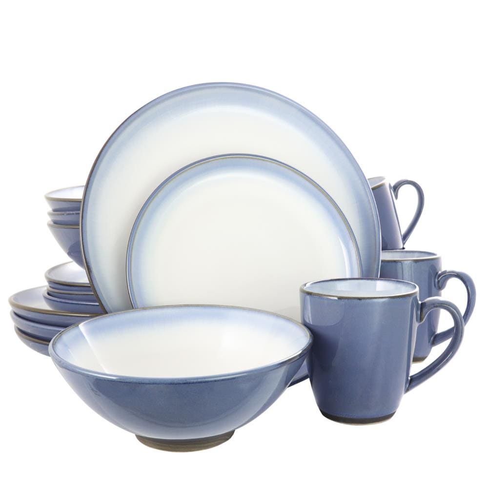 Gibson Elite Blue Dinnerware in the Dinnerware department at
