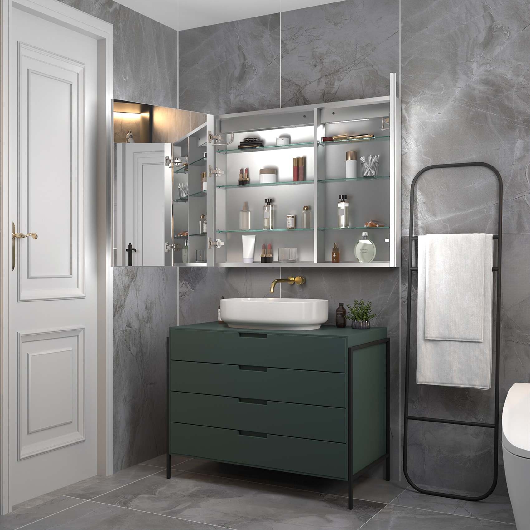 ExBrite LWSDHMC3632V5FB Bathroom-Medicine-Cabinets - View #13