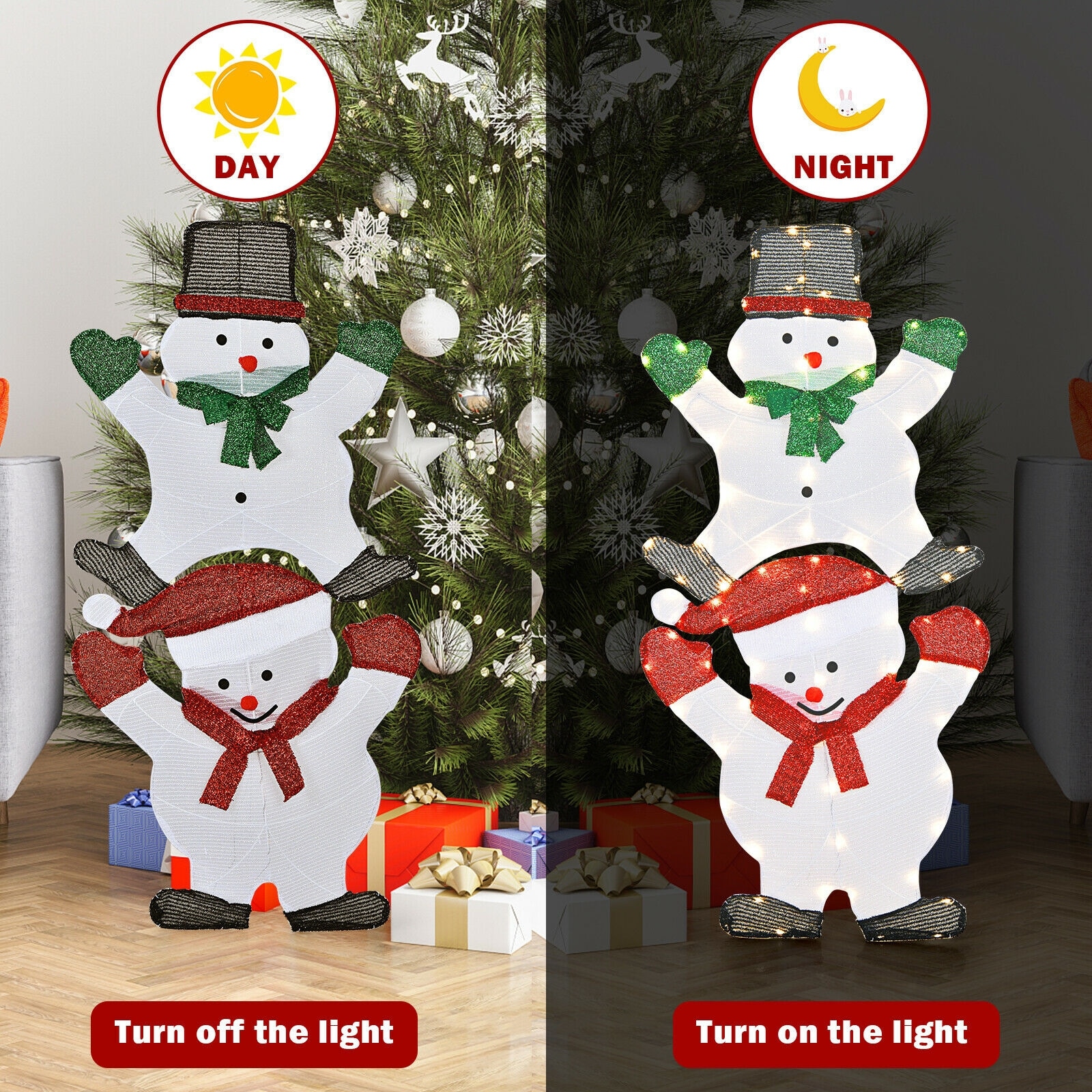 WELLFOR EU-HPY-10023US Outdoor-Christmas-Decor - View #4
