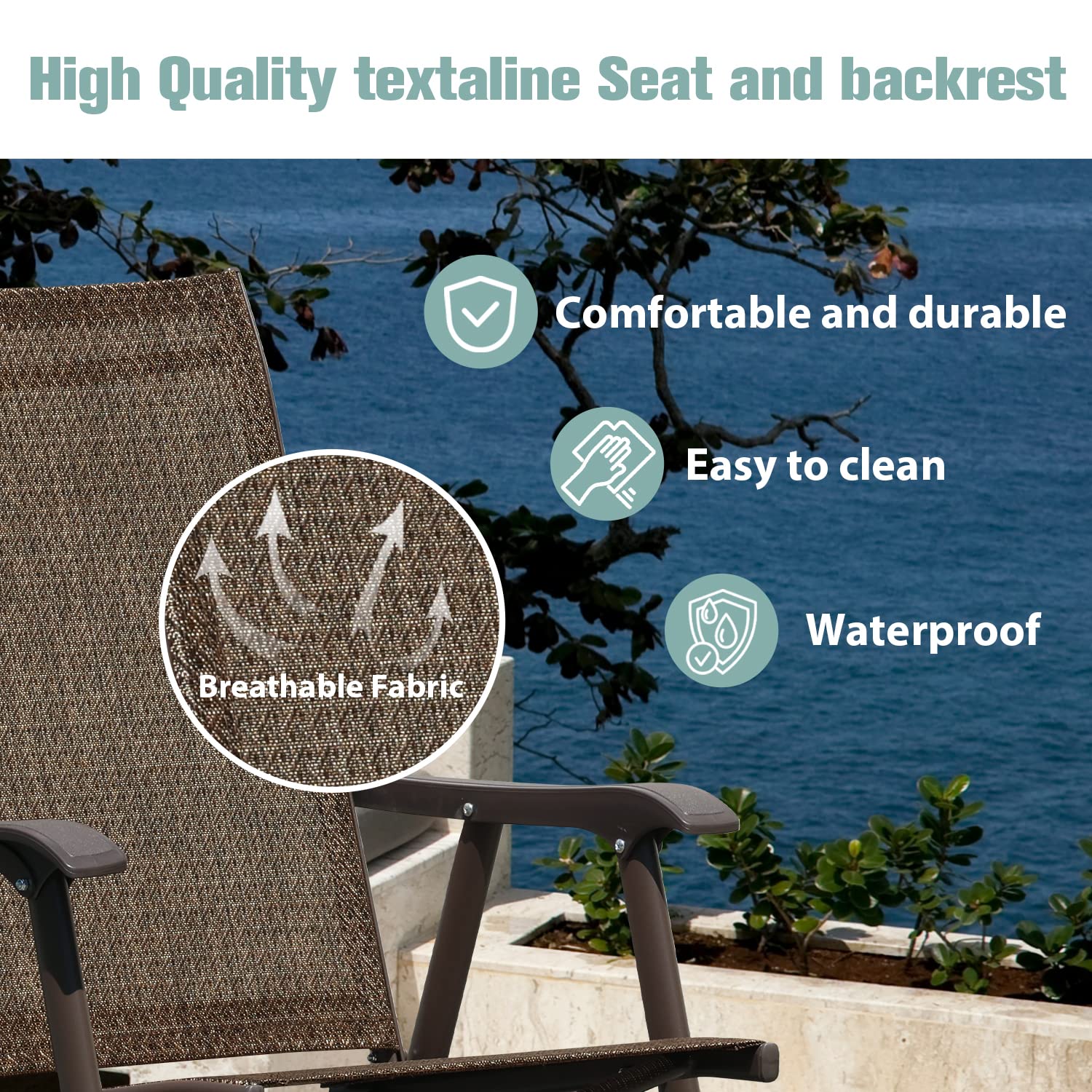 Aoodor A075-PBNGO Patio-Chairs - View #3